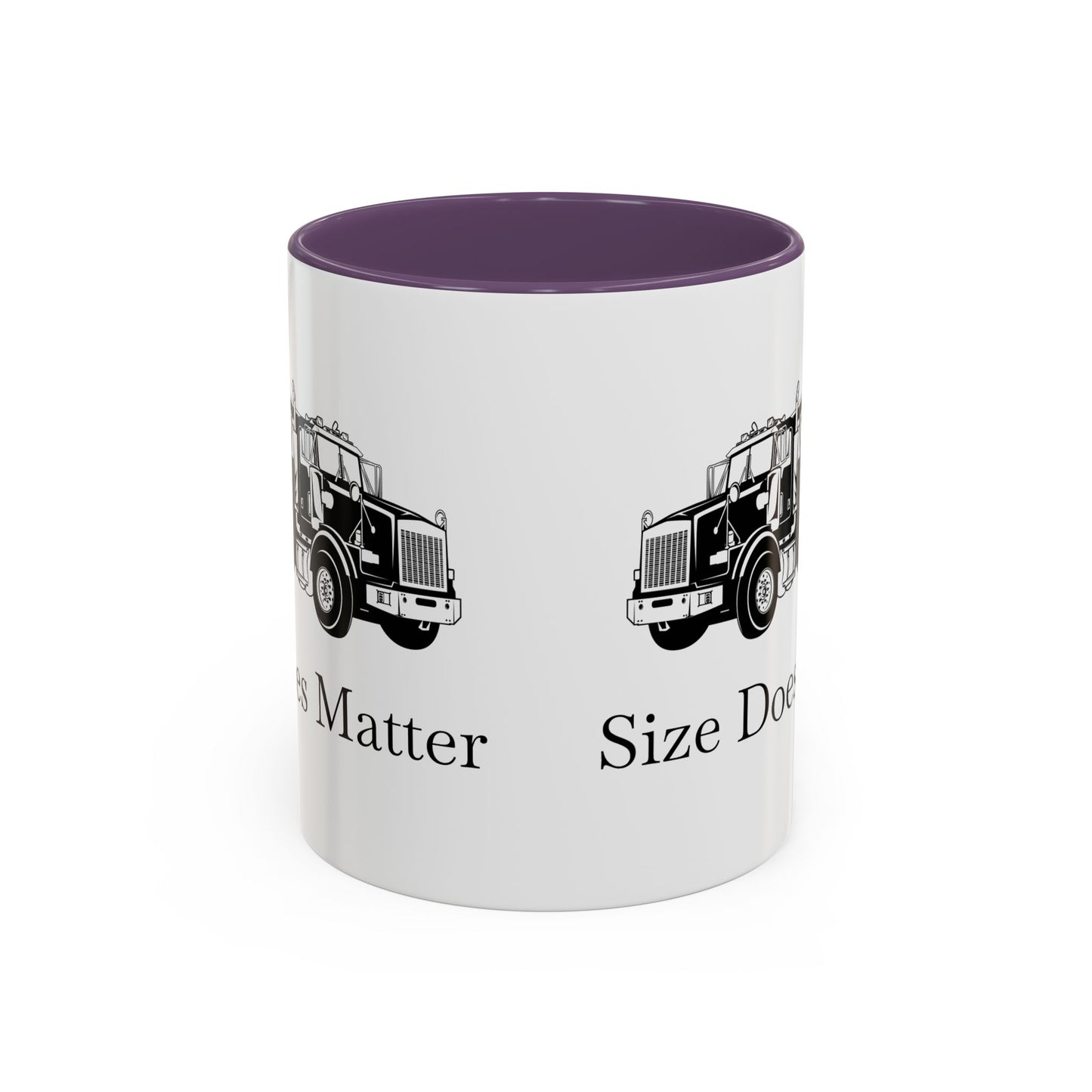 Size Does Matter 2-Tone Coffee Mug
