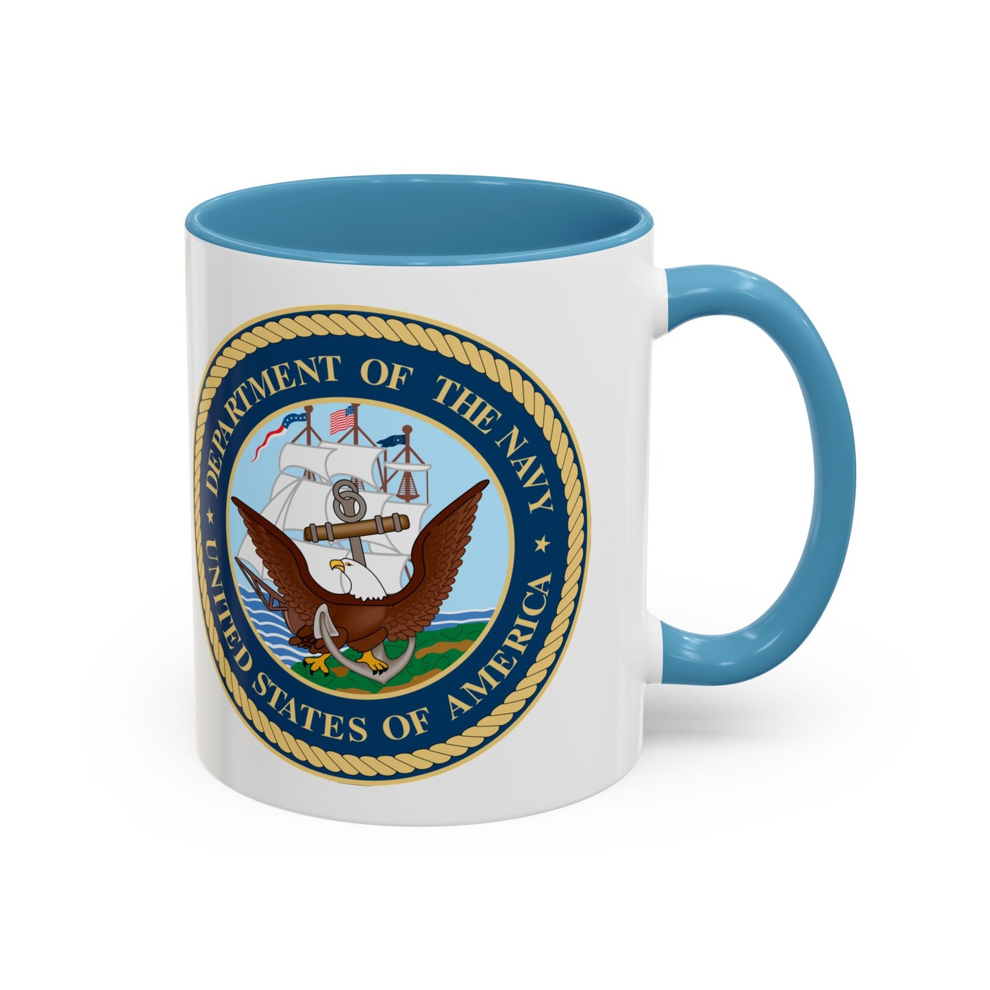US Navy 2-Tone Coffee Mug