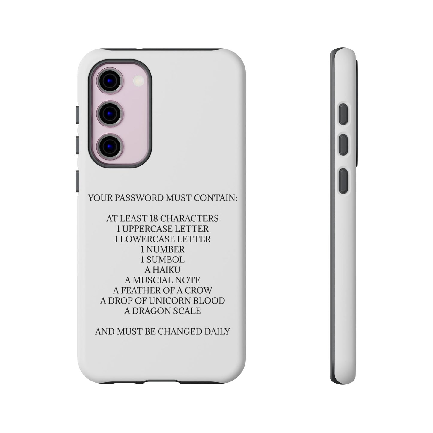 Password Samsung Case