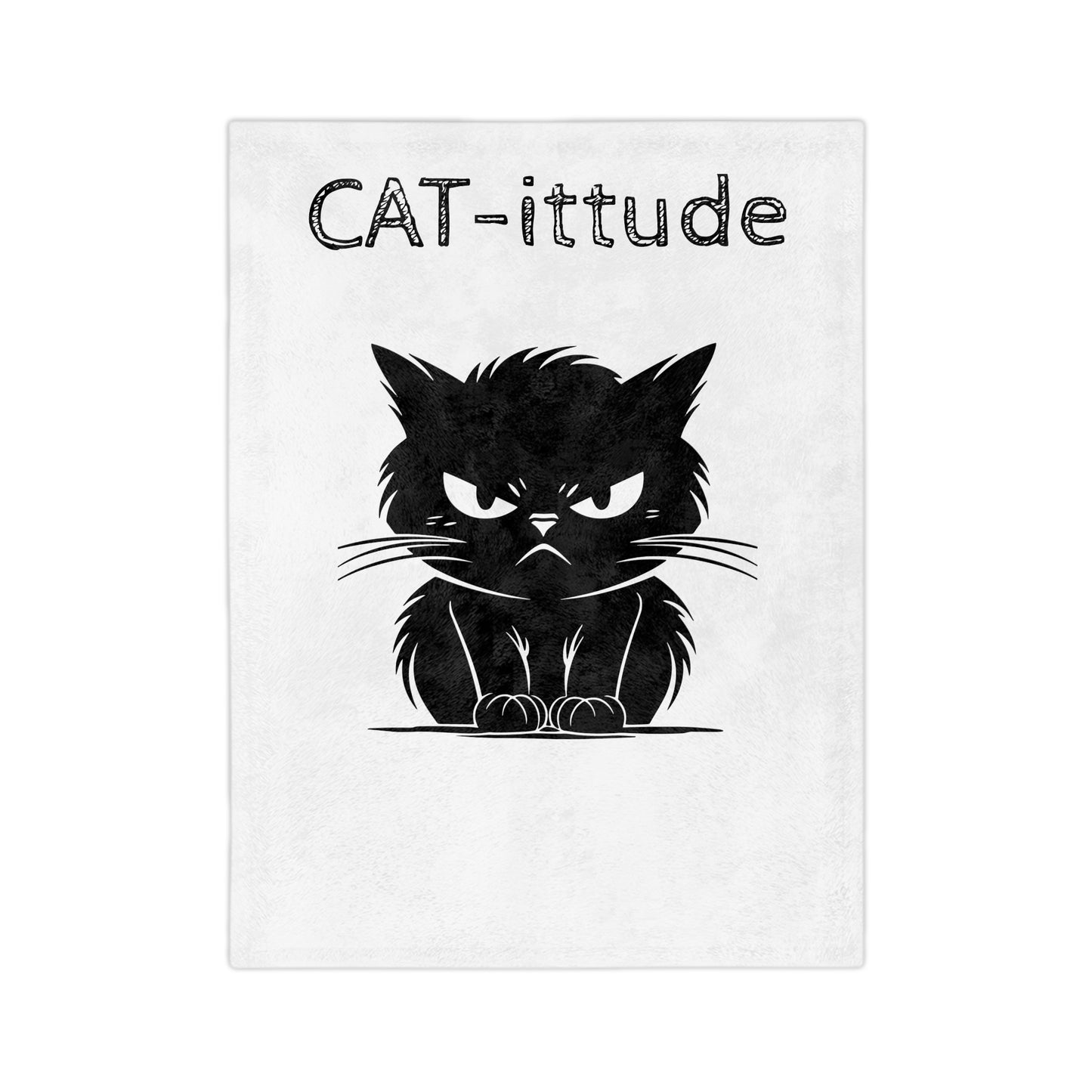 CAT-ittude Velveteen Microfiber Blanket