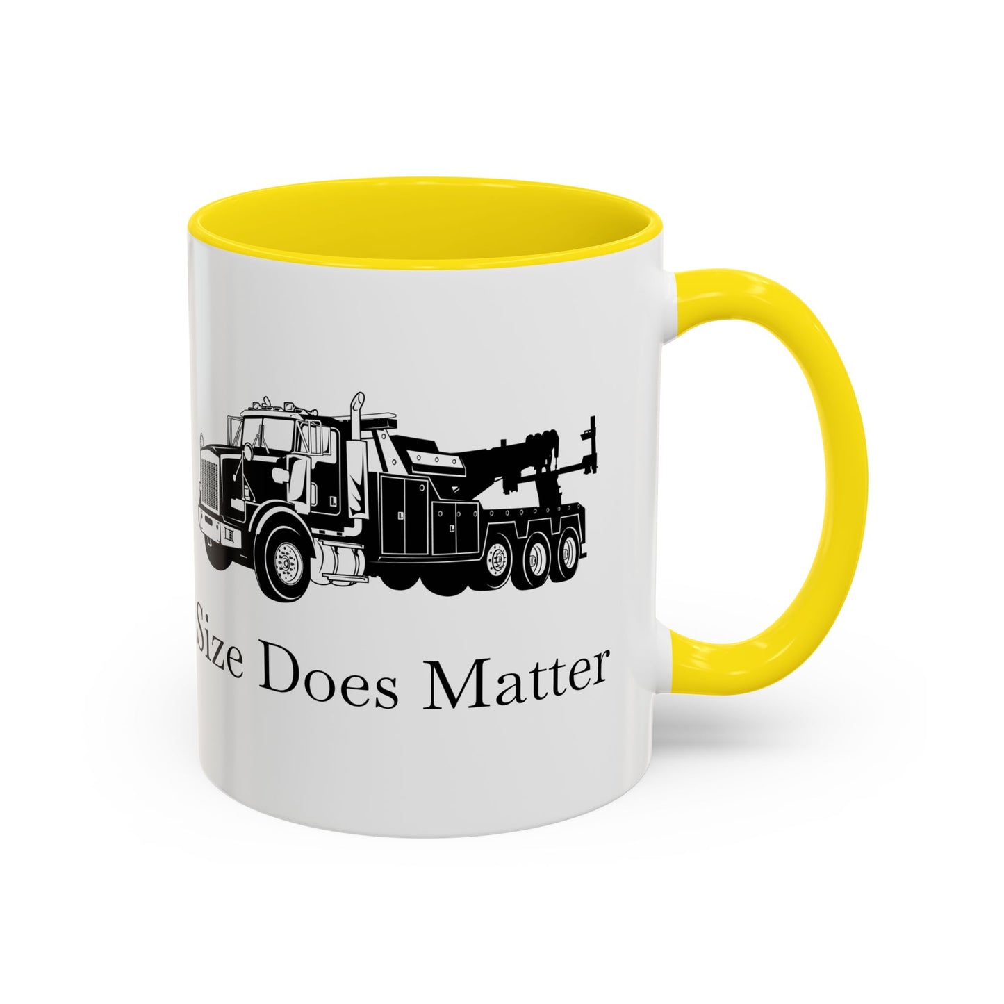 Size Does Matter 2-Tone Coffee Mug
