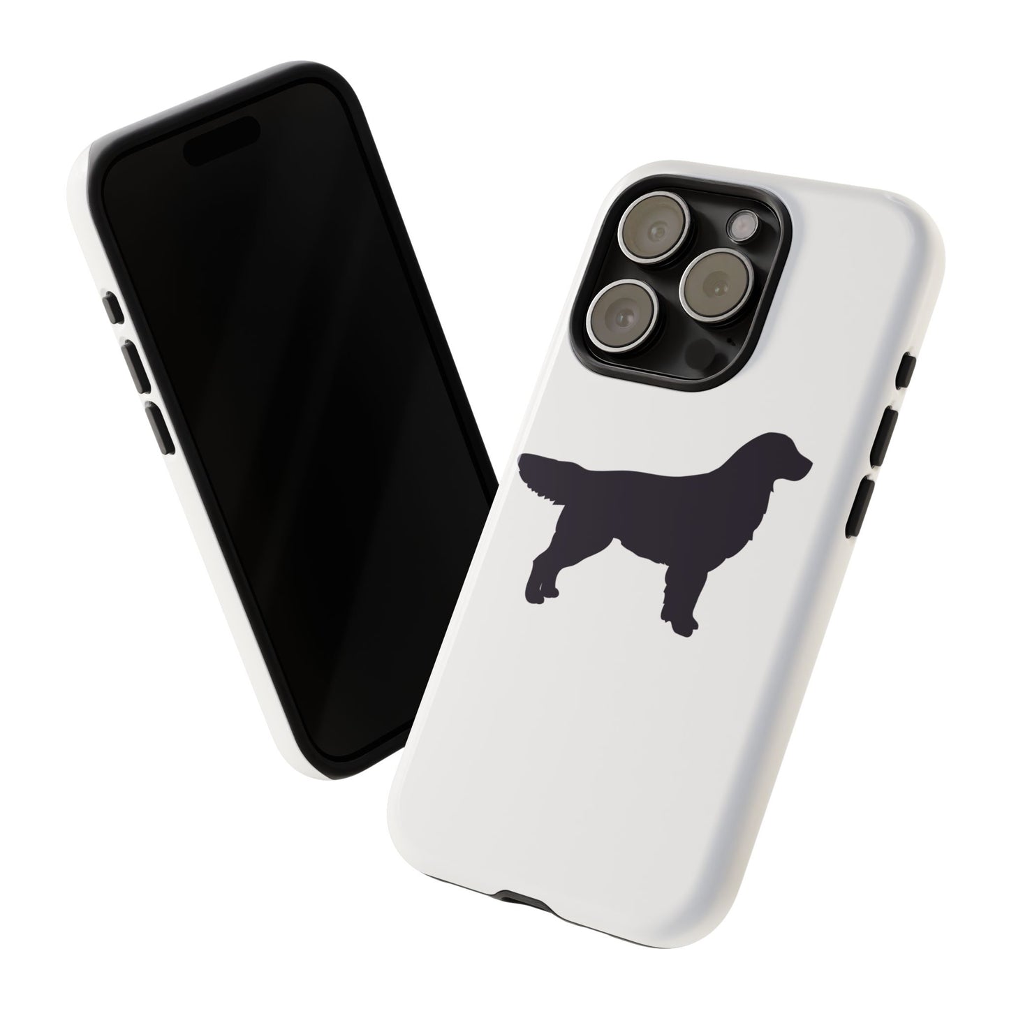 Golden Silhouette iPhone Case