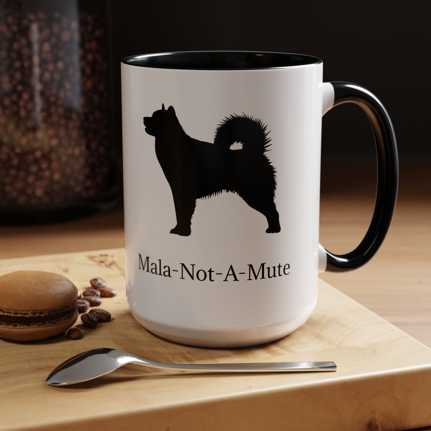 Mala-Not-A-Mute 2-Tone Coffee Mug