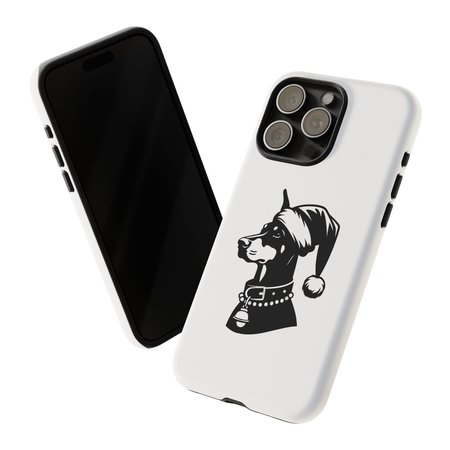 Santa Paws Doberman iPhone Case