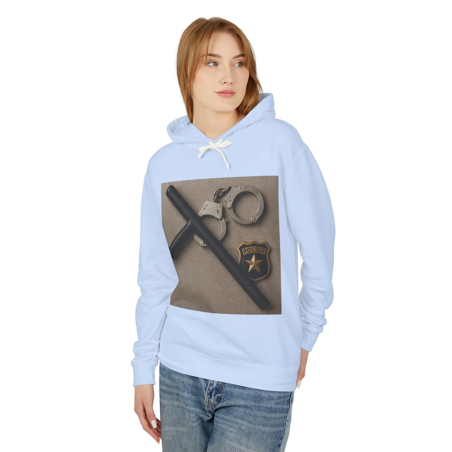 Law Enforcement Appreciation Unisex Lightweight Hoodie