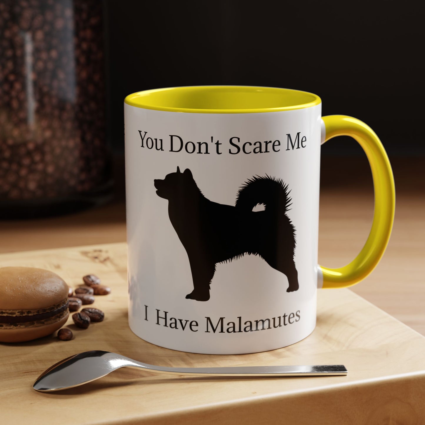 You Don't Scare Me 2-Tone Coffee Mug