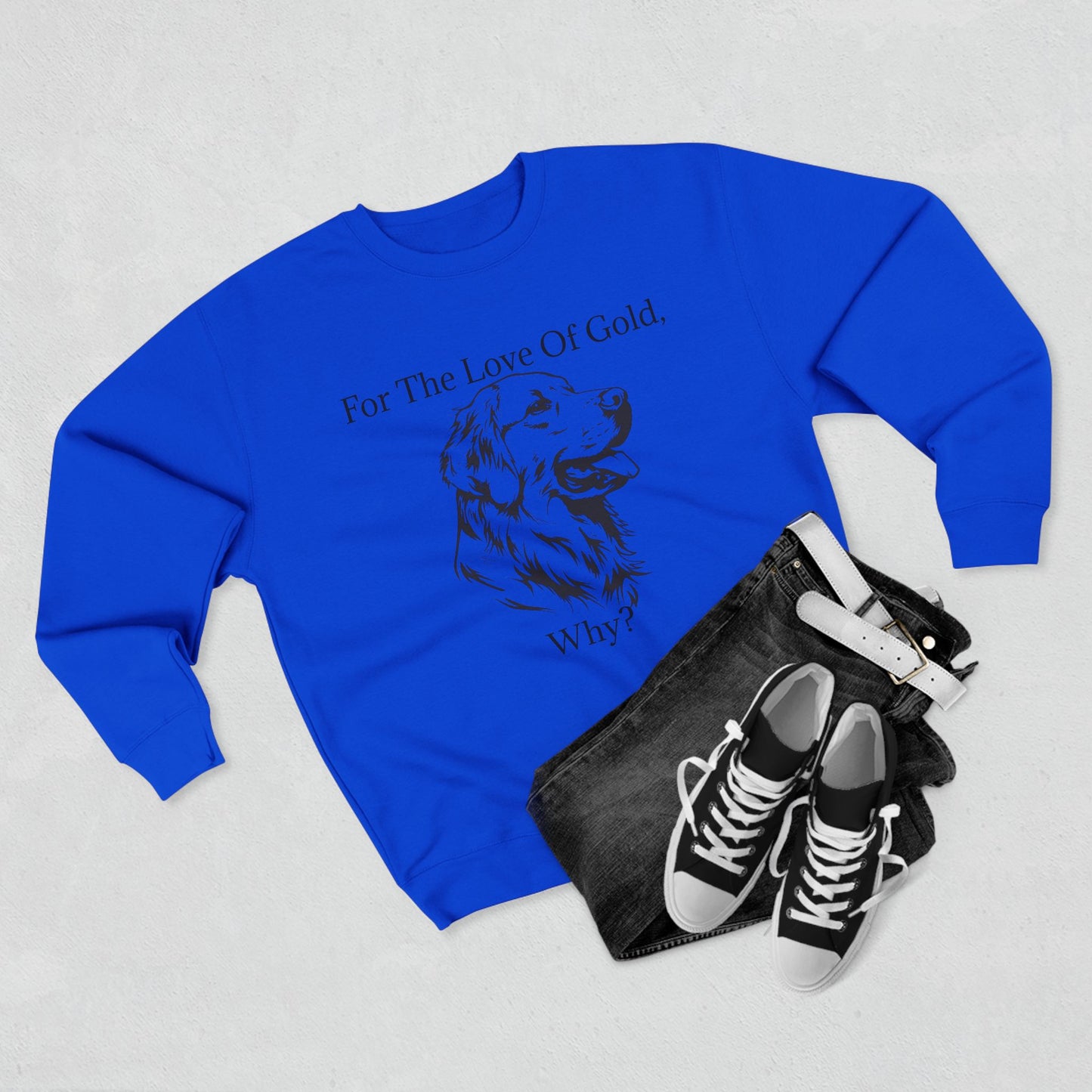 For The Love Of Gold Unisex Crewneck Sweatshirt