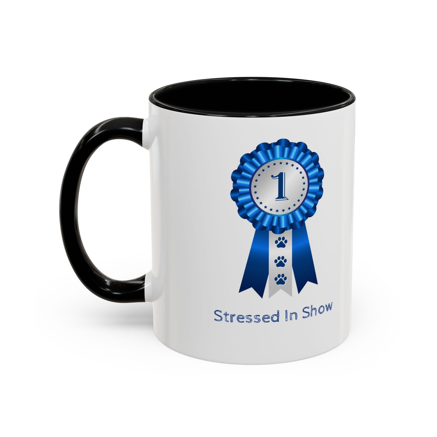 Stressed In Show 2-Tone Coffee Mug