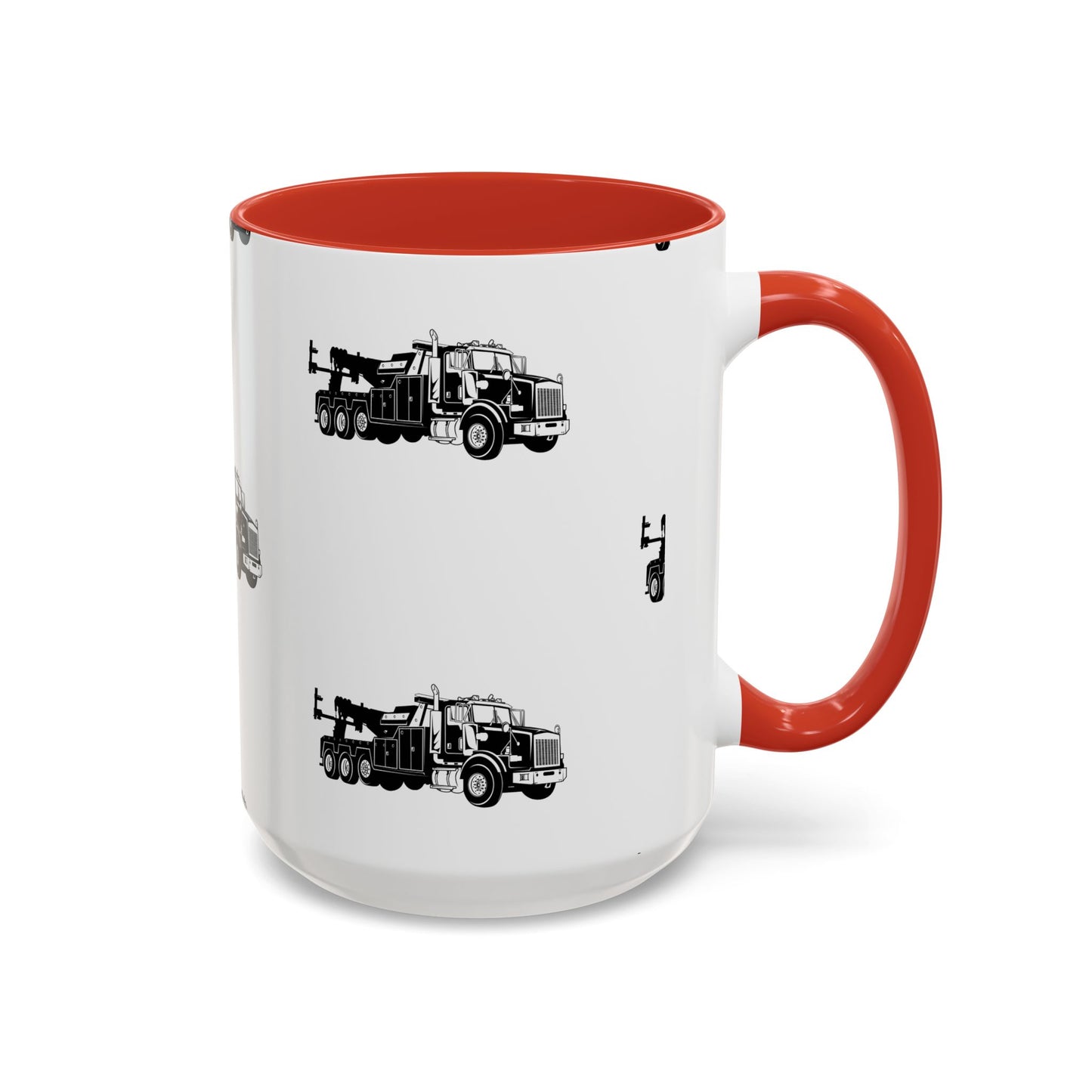 Heavy Tow Truck 2-Tone Coffee Mug
