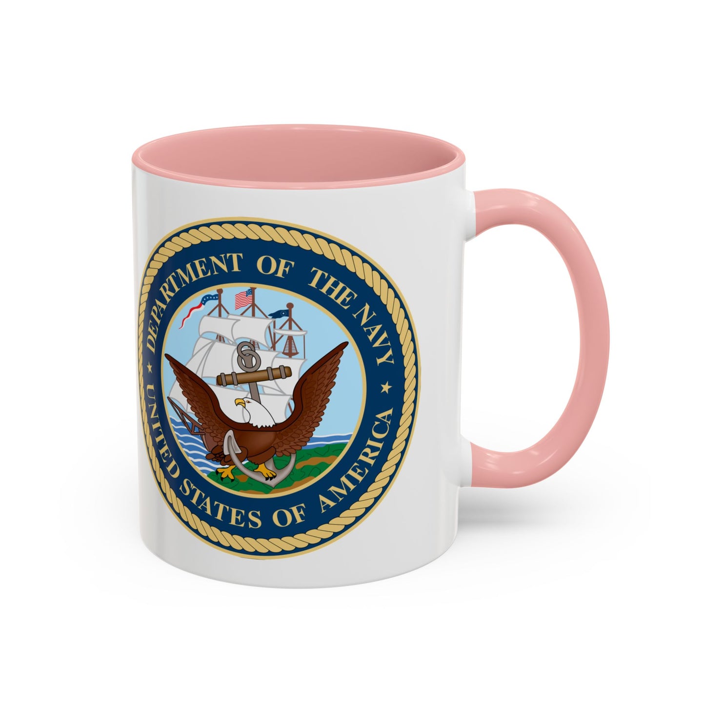 US Navy 2-Tone Coffee Mug