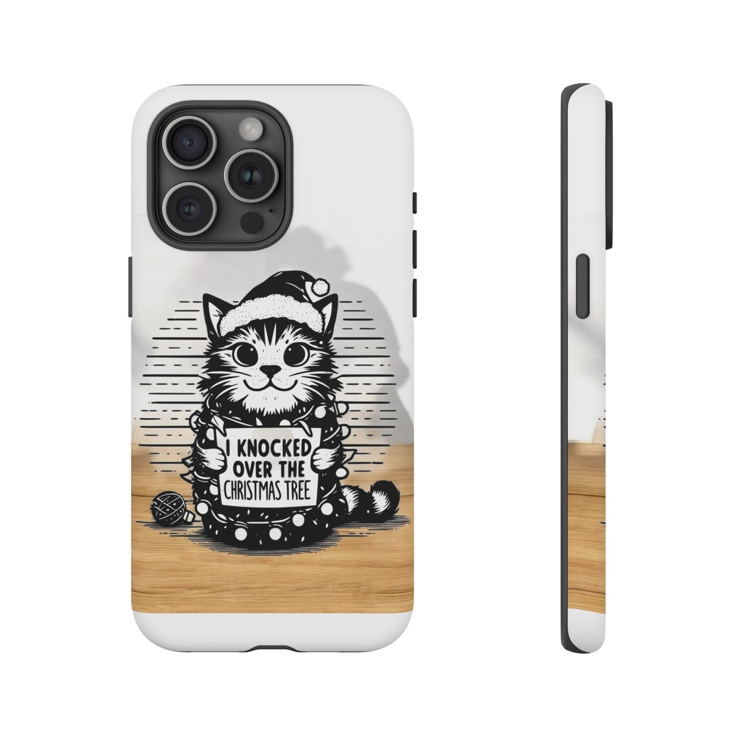 Naughty Cat iPhone Case