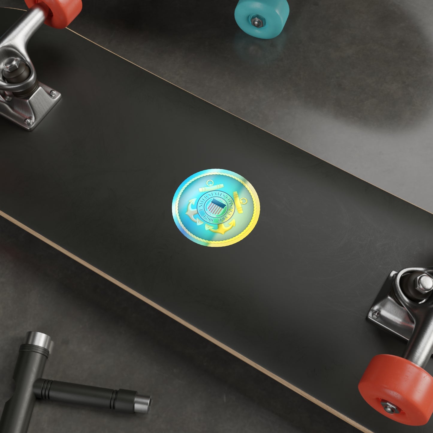 US Coast Guard Holographic Sticker