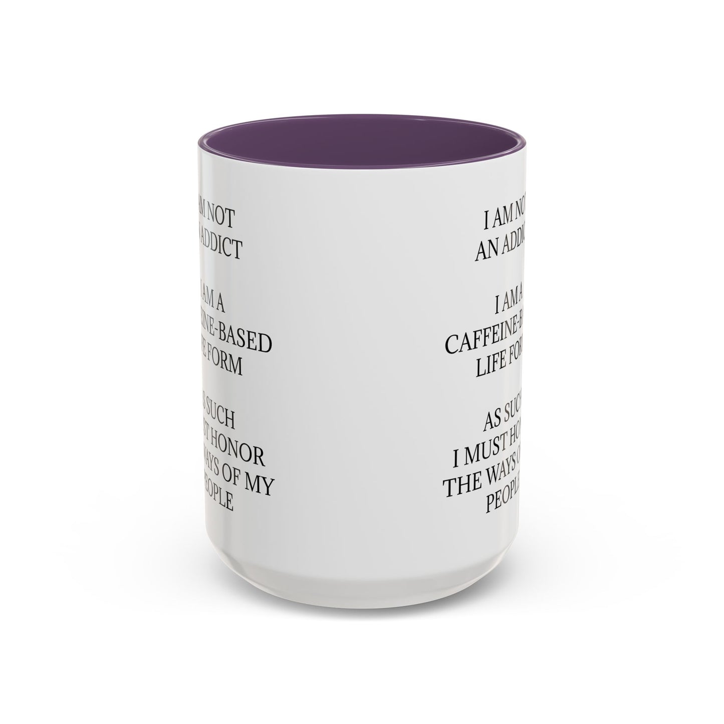 Not An Addict 2-Tone Coffee Mug