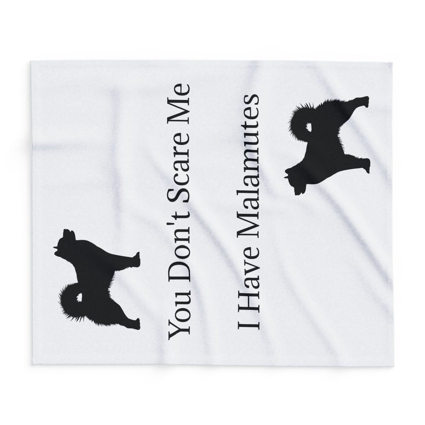 You Don't Scare Me Arctic Fleece Blanket