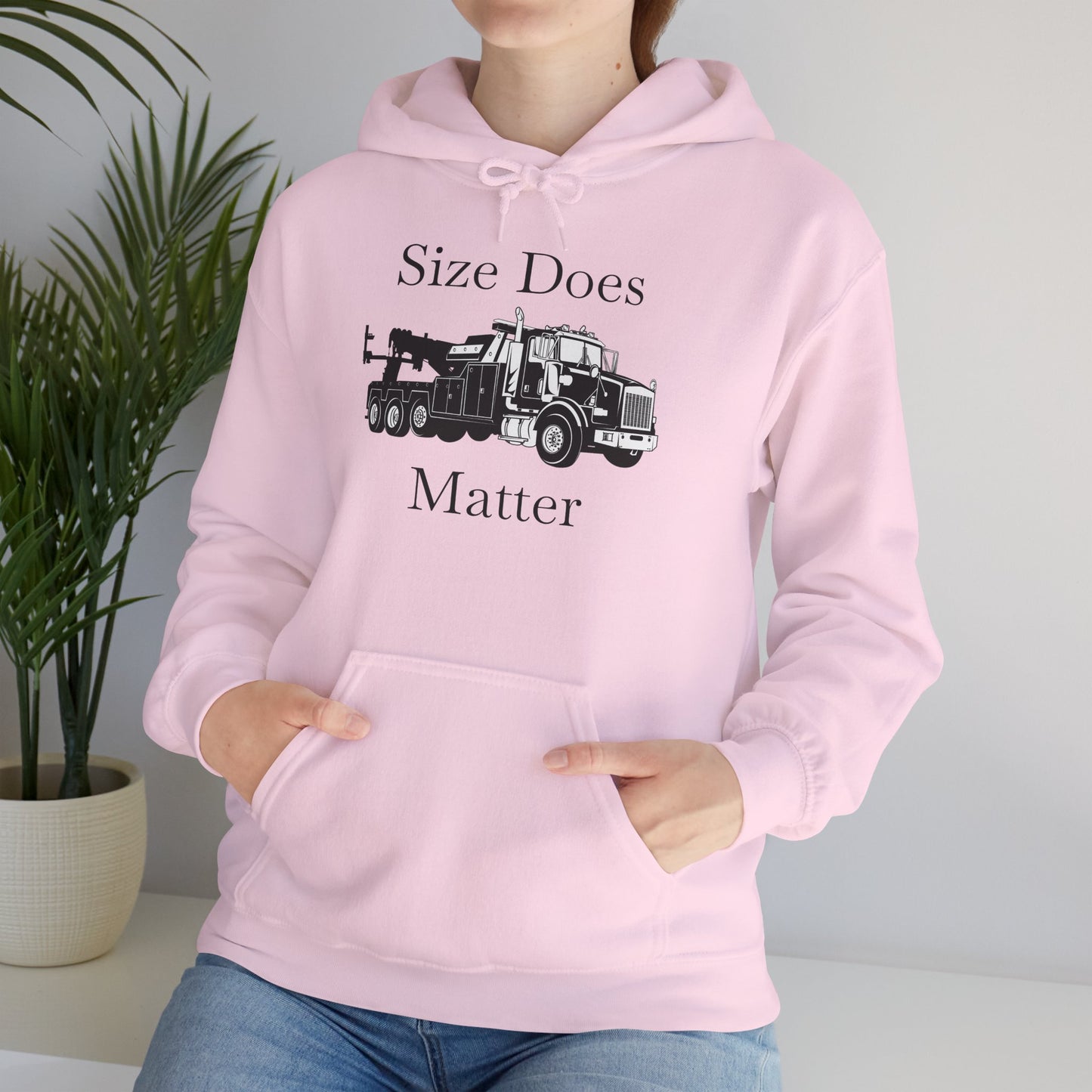 Size Does Matter Unisex Hoodie