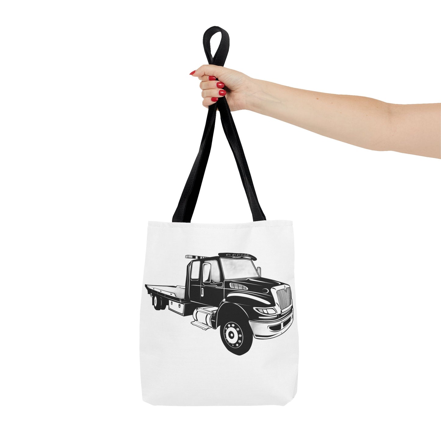 Flatbed Tow Truck Tote Bag