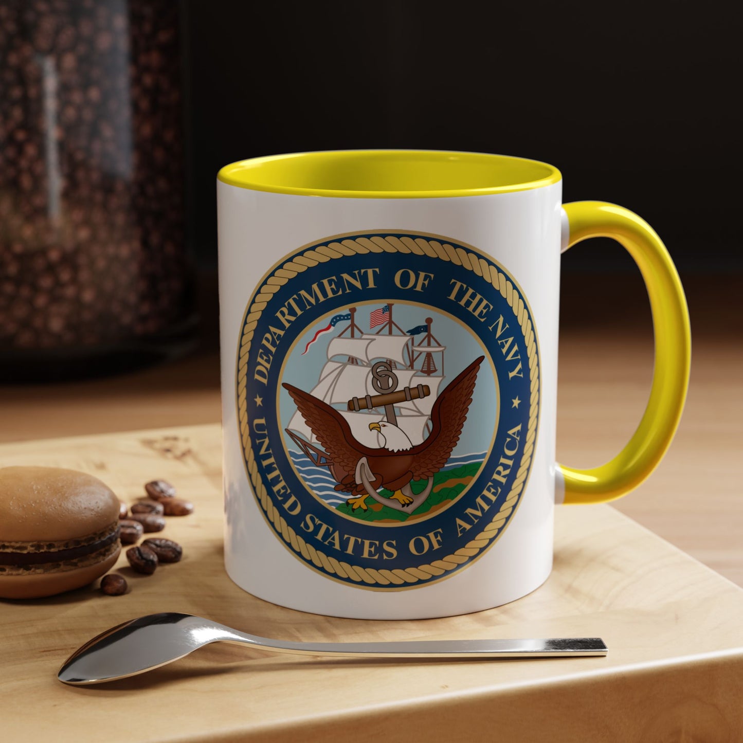 US Navy 2-Tone Coffee Mug