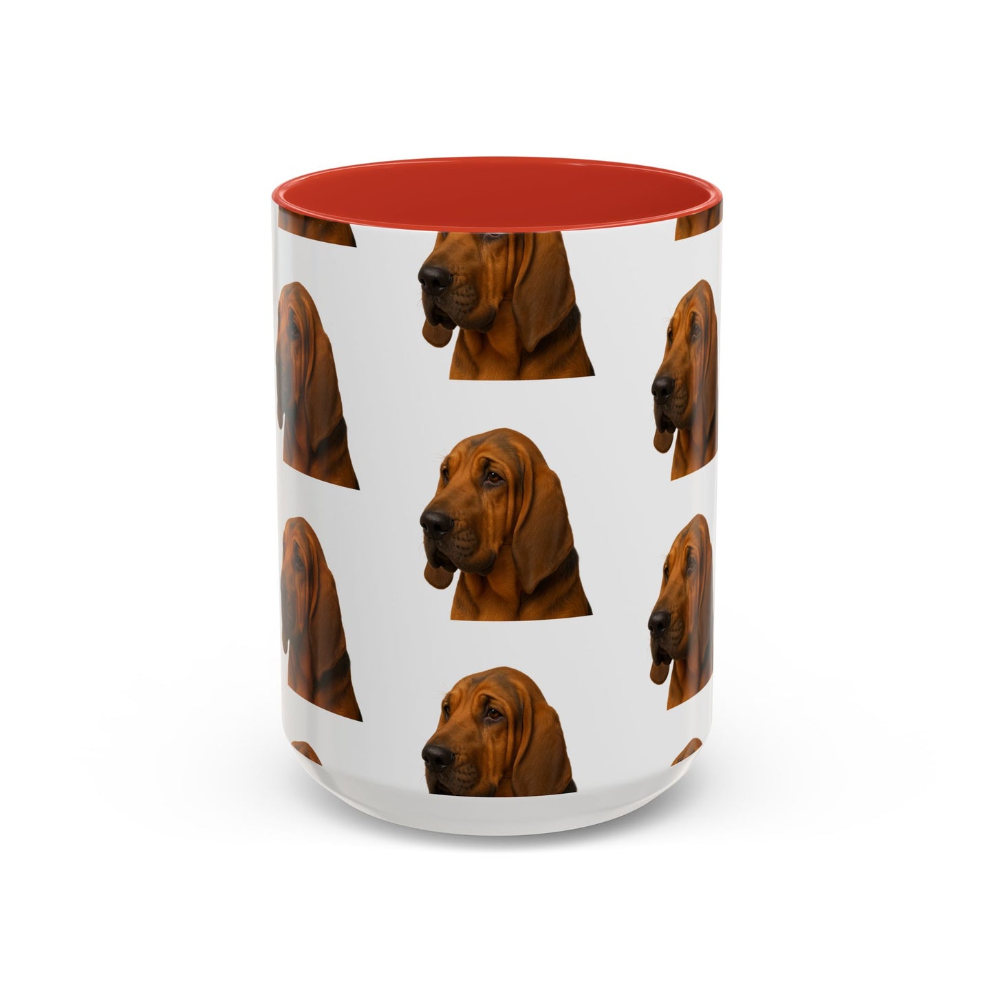 Bloodhound Head 2-Tone Coffee Mug