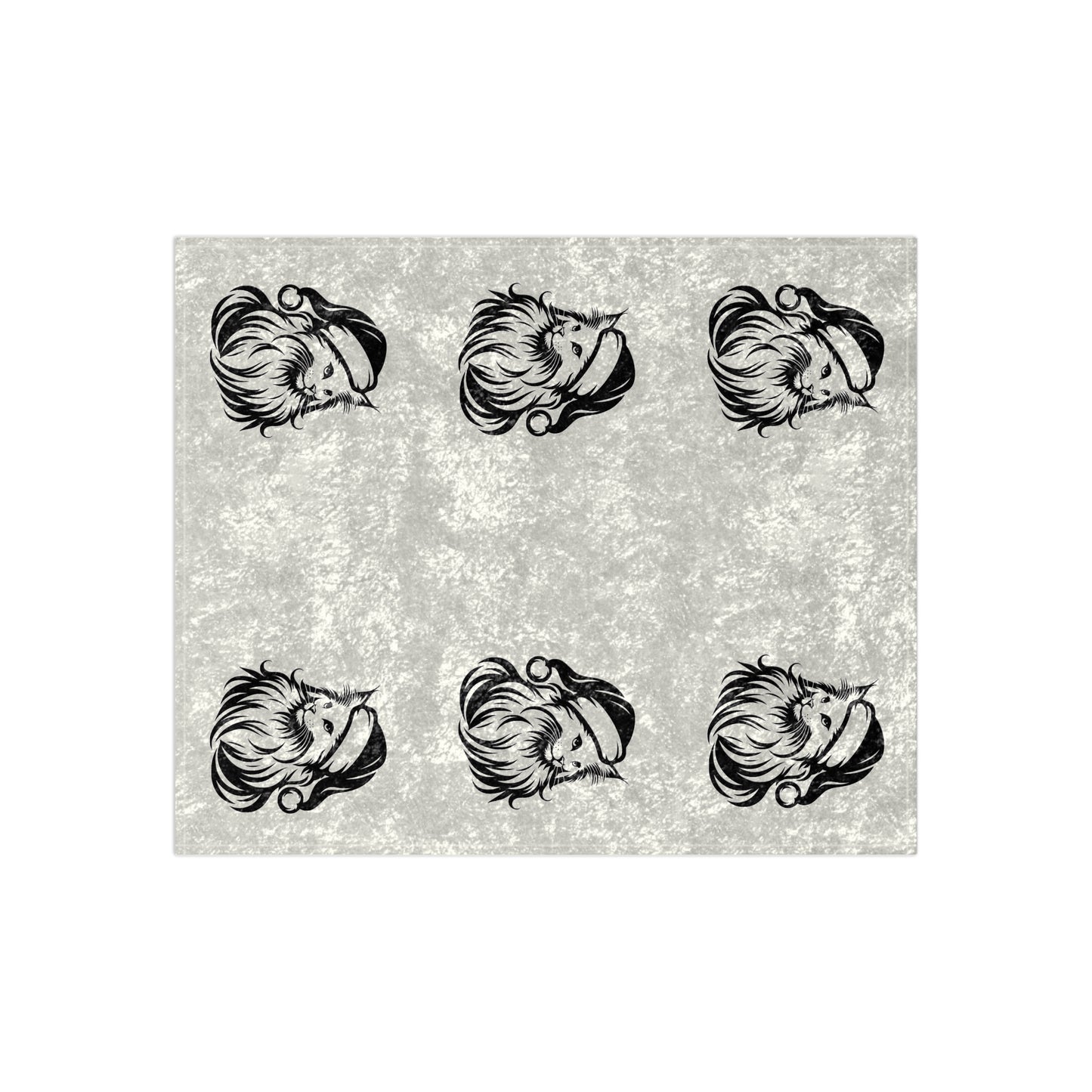 Santa Paws Cat Crushed Velvet Blanket