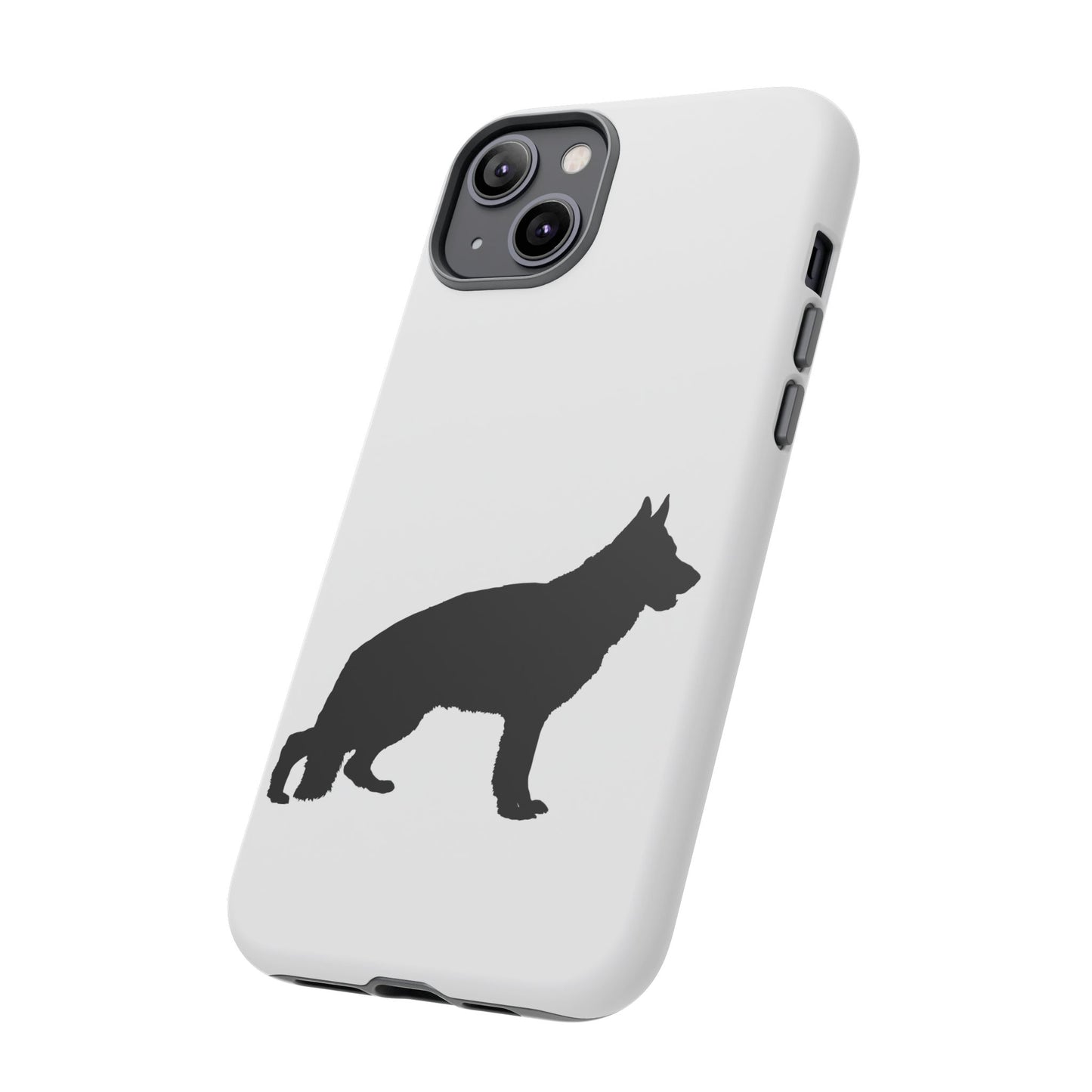 German Shepherd Silhouette iPhone Case