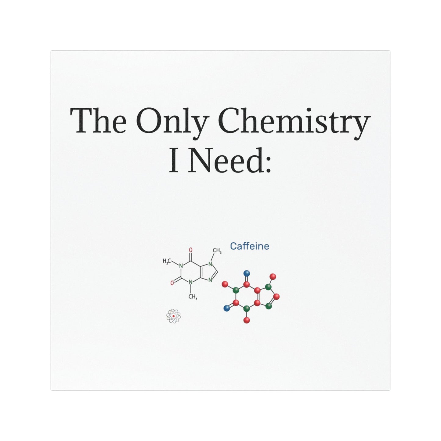 Chemistry Lesson Indoor/Outdoor Magnet