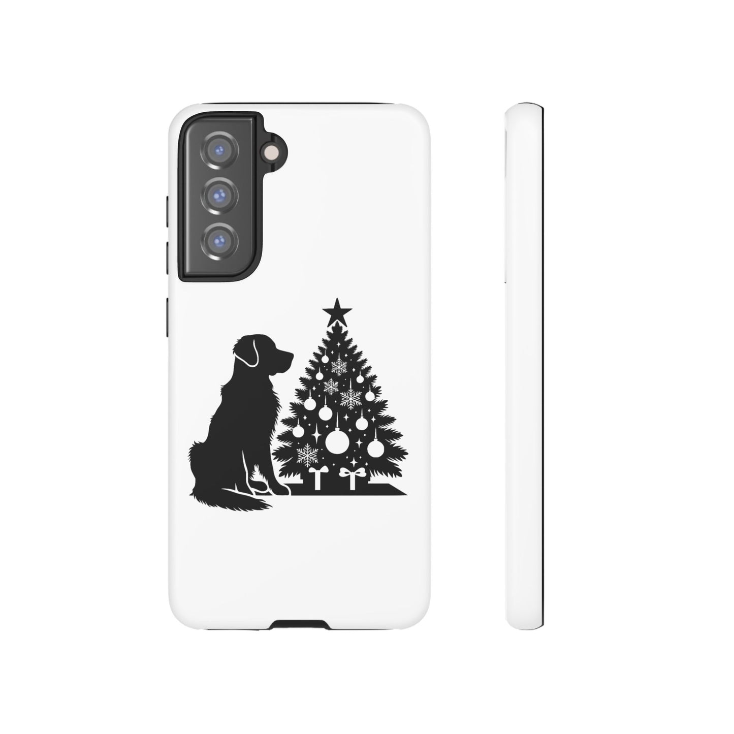 Golden Christmas Tree Samsung Case