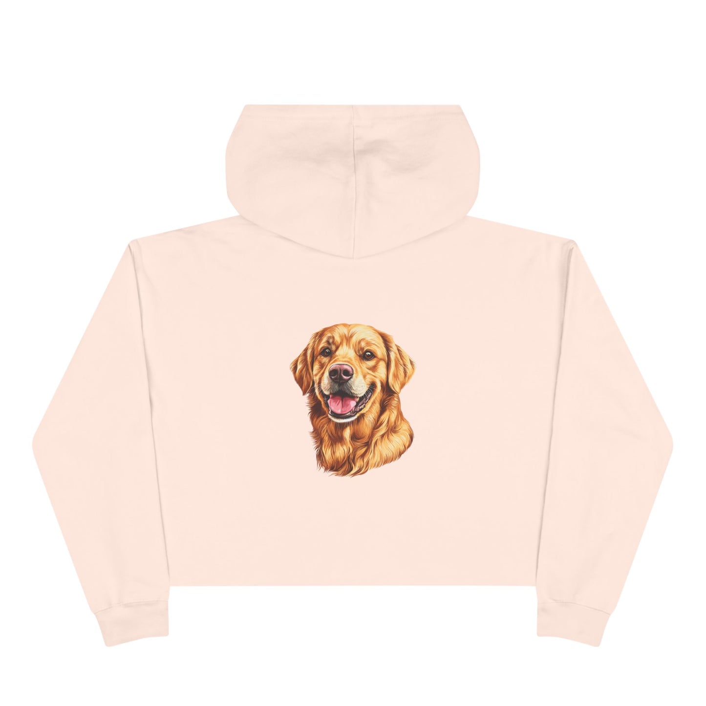 Golden Head Women's Crop Hoodie