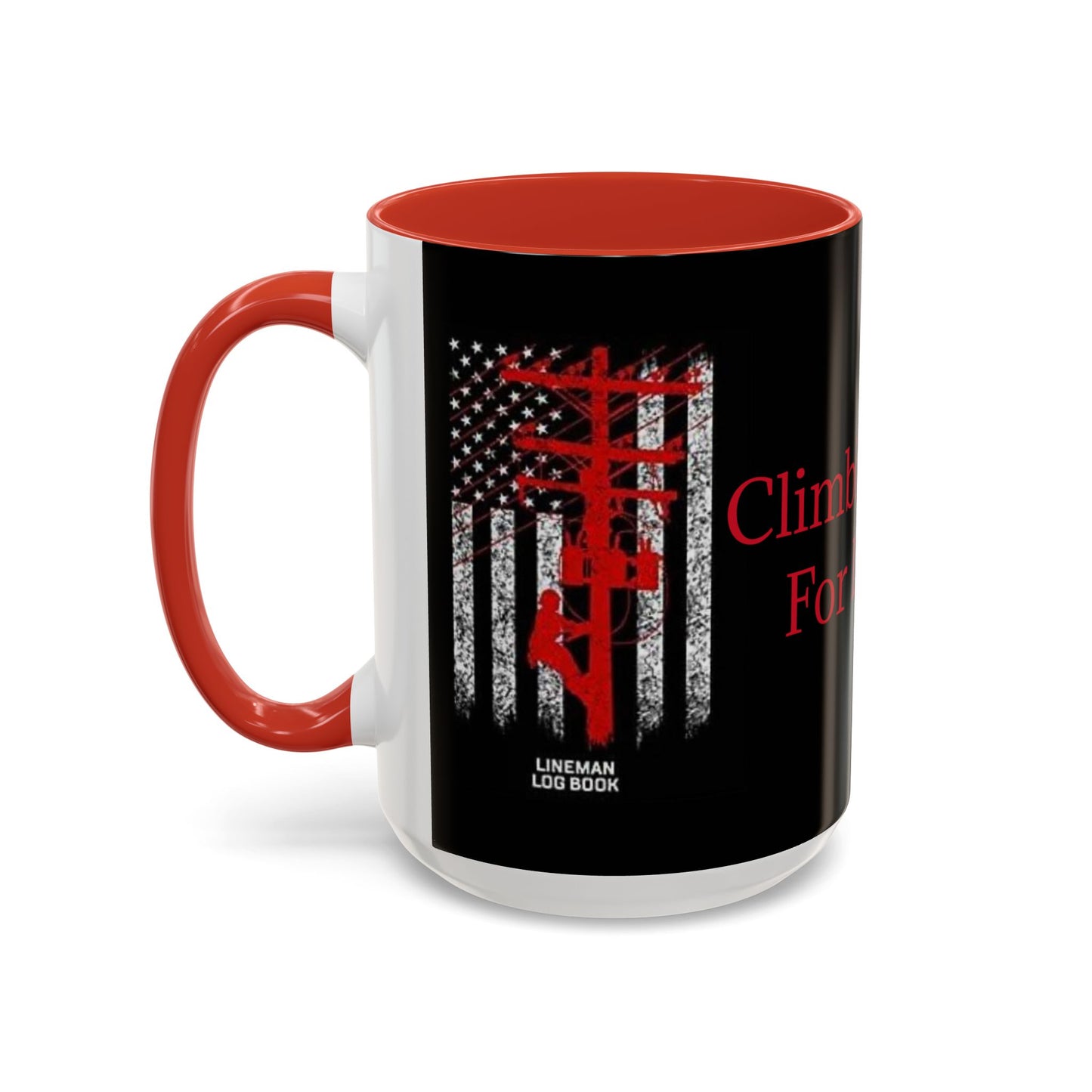 Climbing Poles 2-Tone Coffee Mug