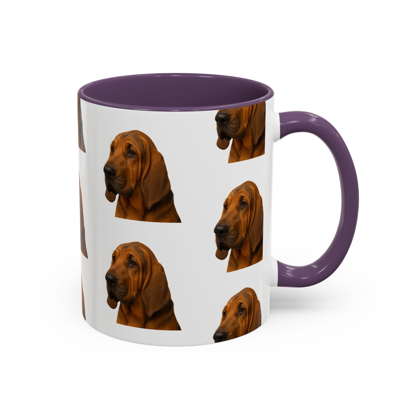 Bloodhound Head 2-Tone Coffee Mug