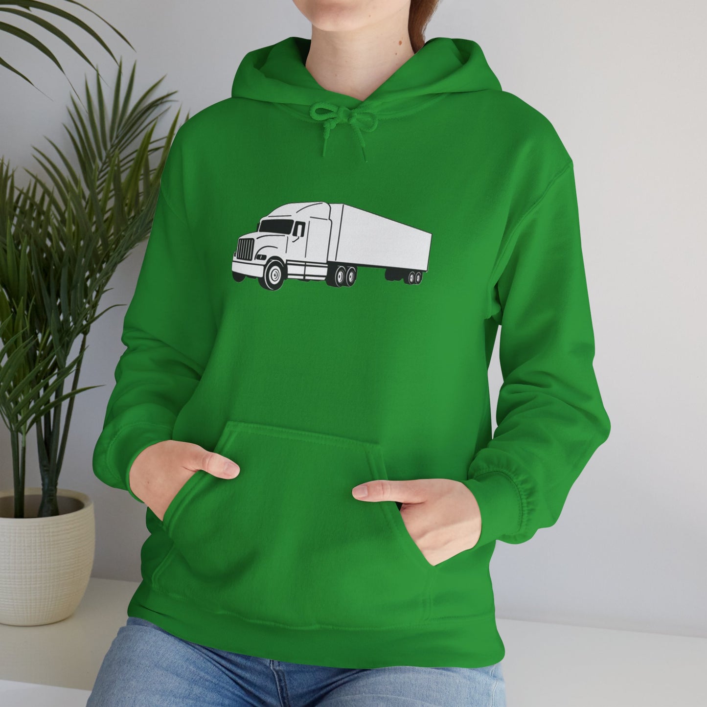 Semi Truck Unisex Hoodie