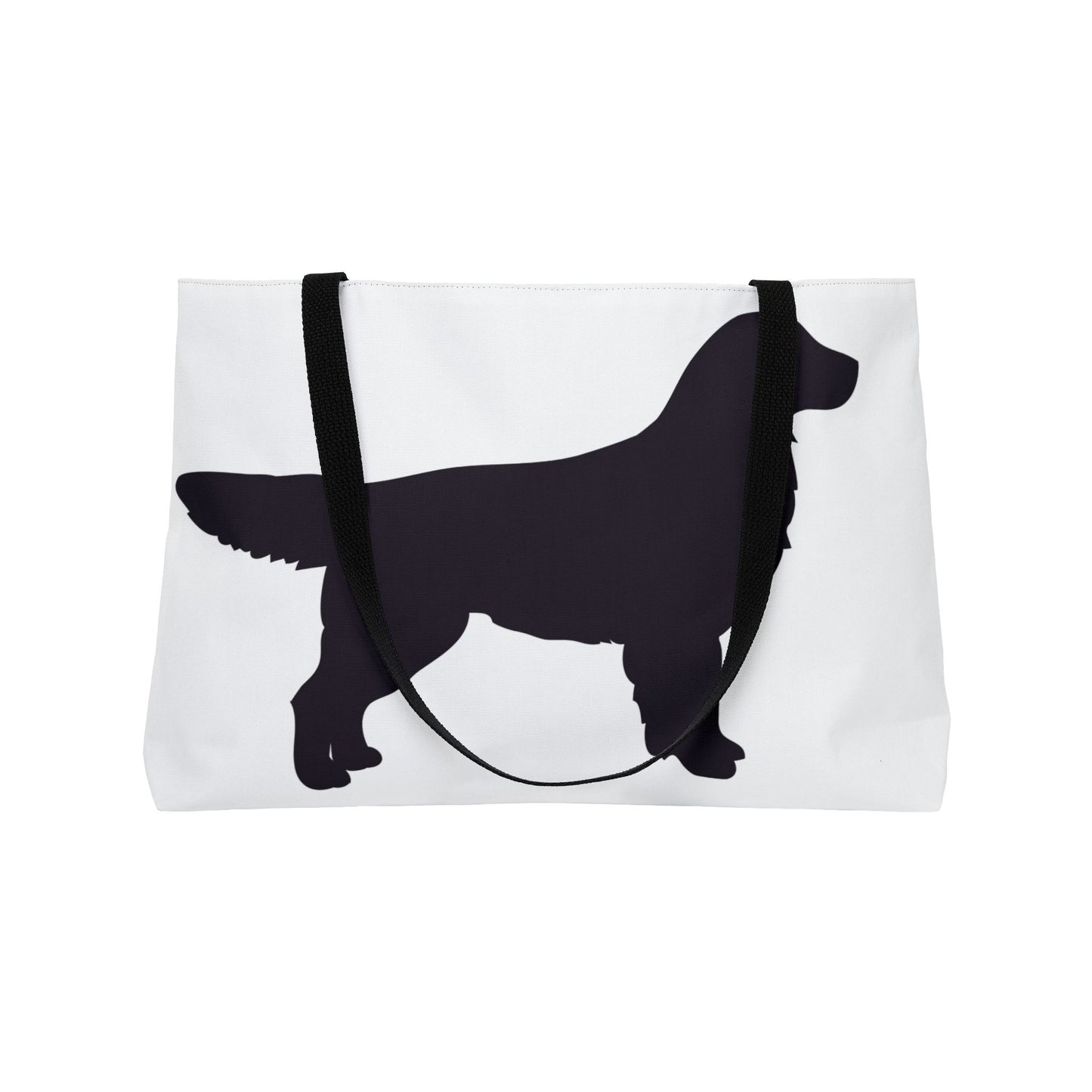 Golden Silhouette Weekender Tote Bag