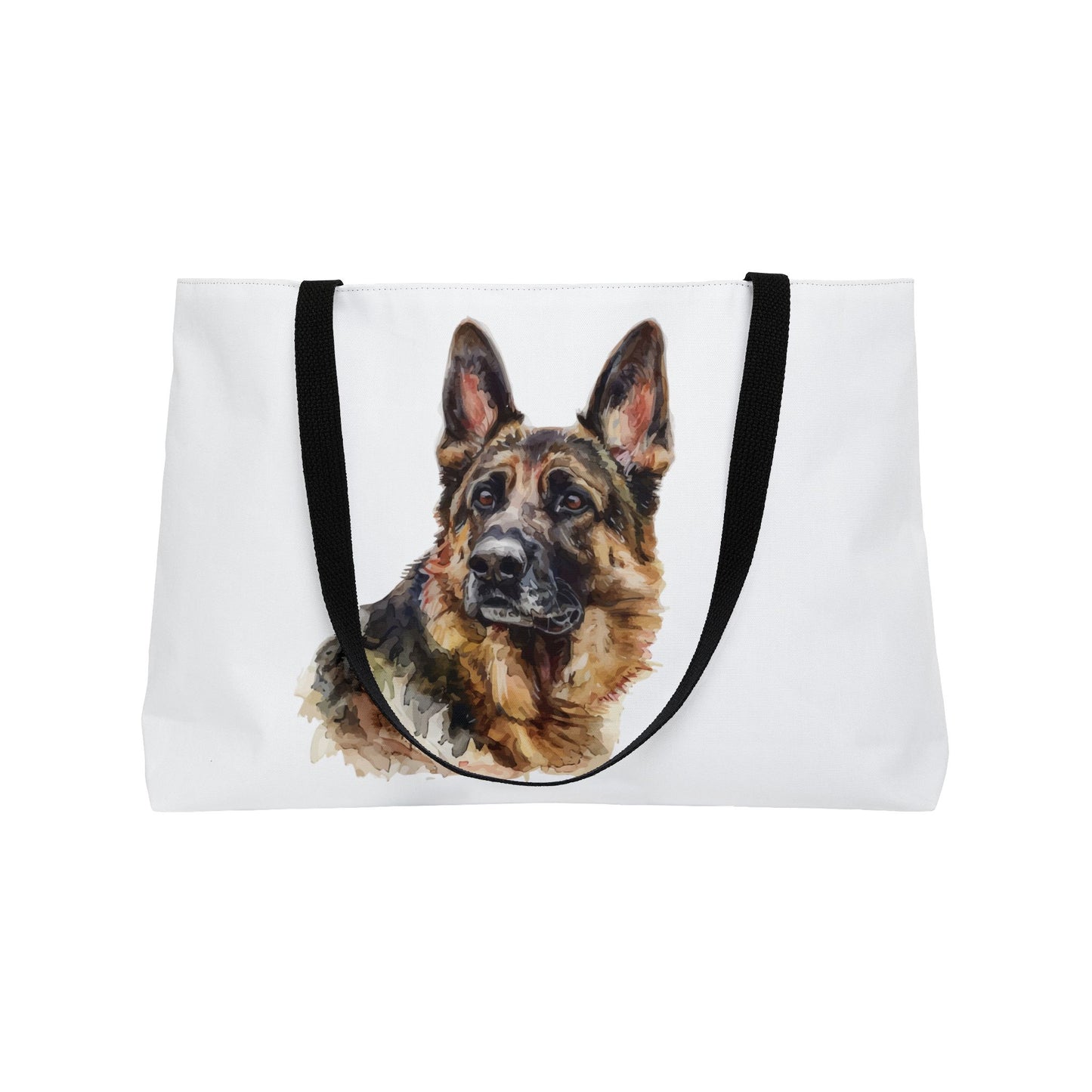 German Shepherd Head Weekender Tote Bag