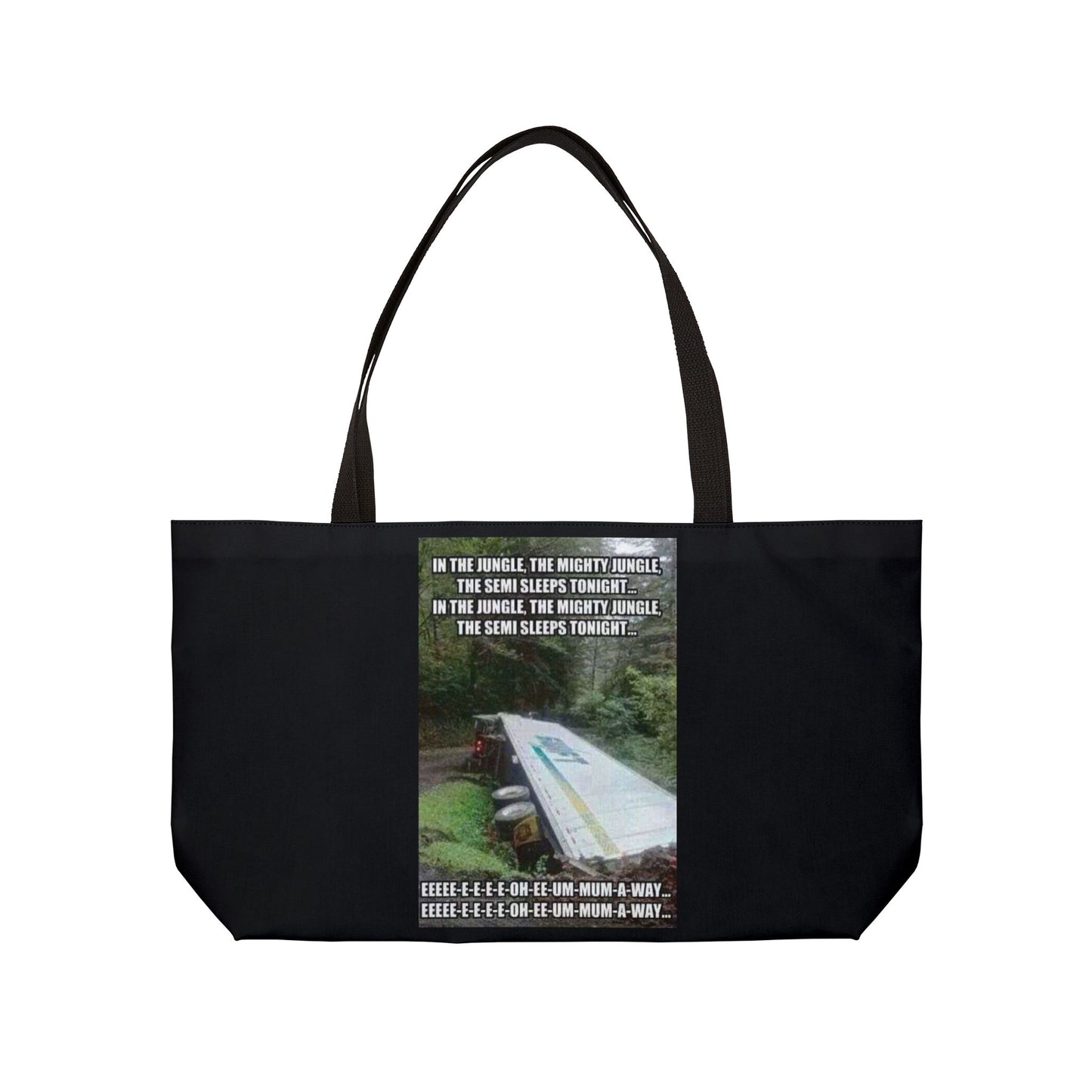 Semi Sleeps Weekender Tote Bag