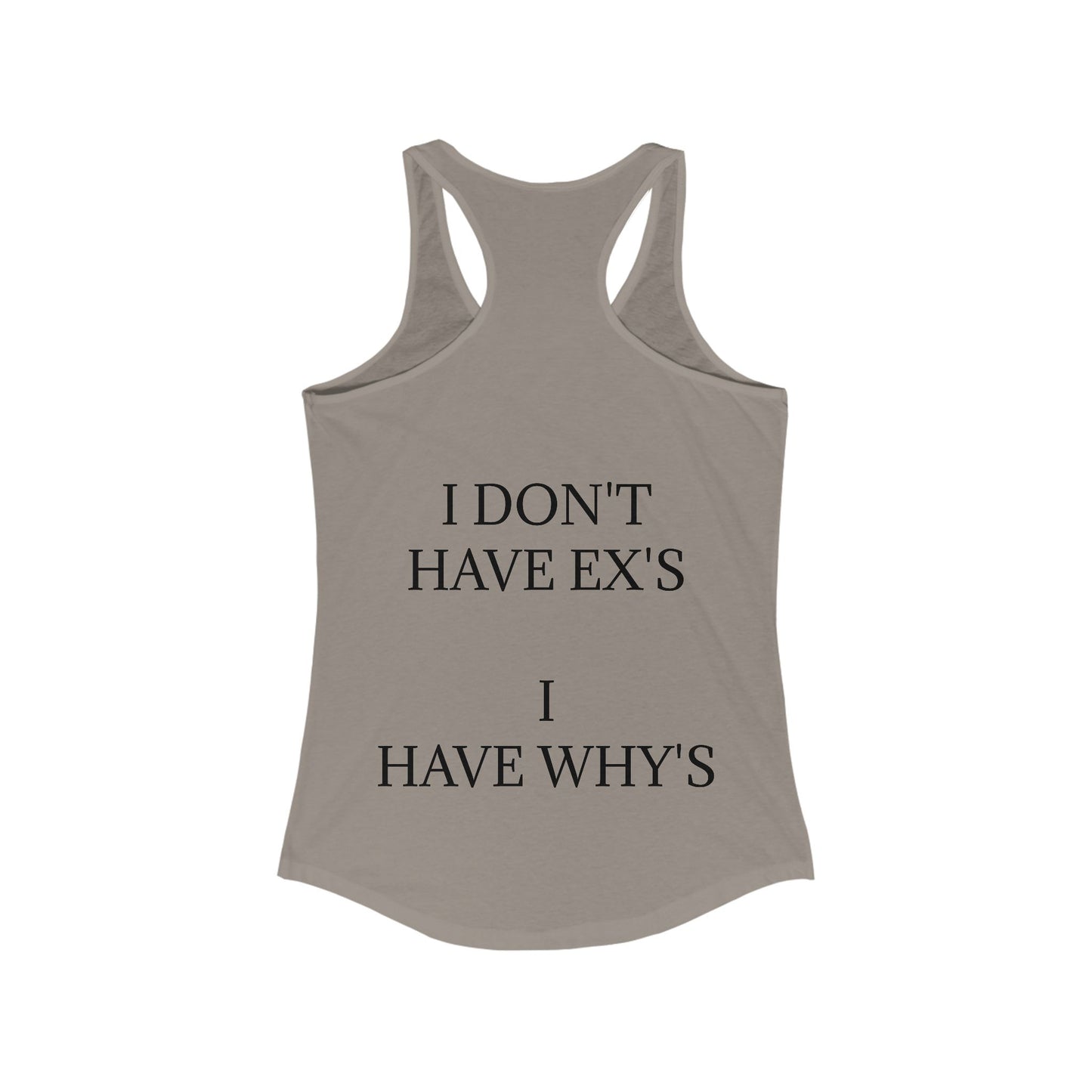 X's And Y's Women's Racerback Tank