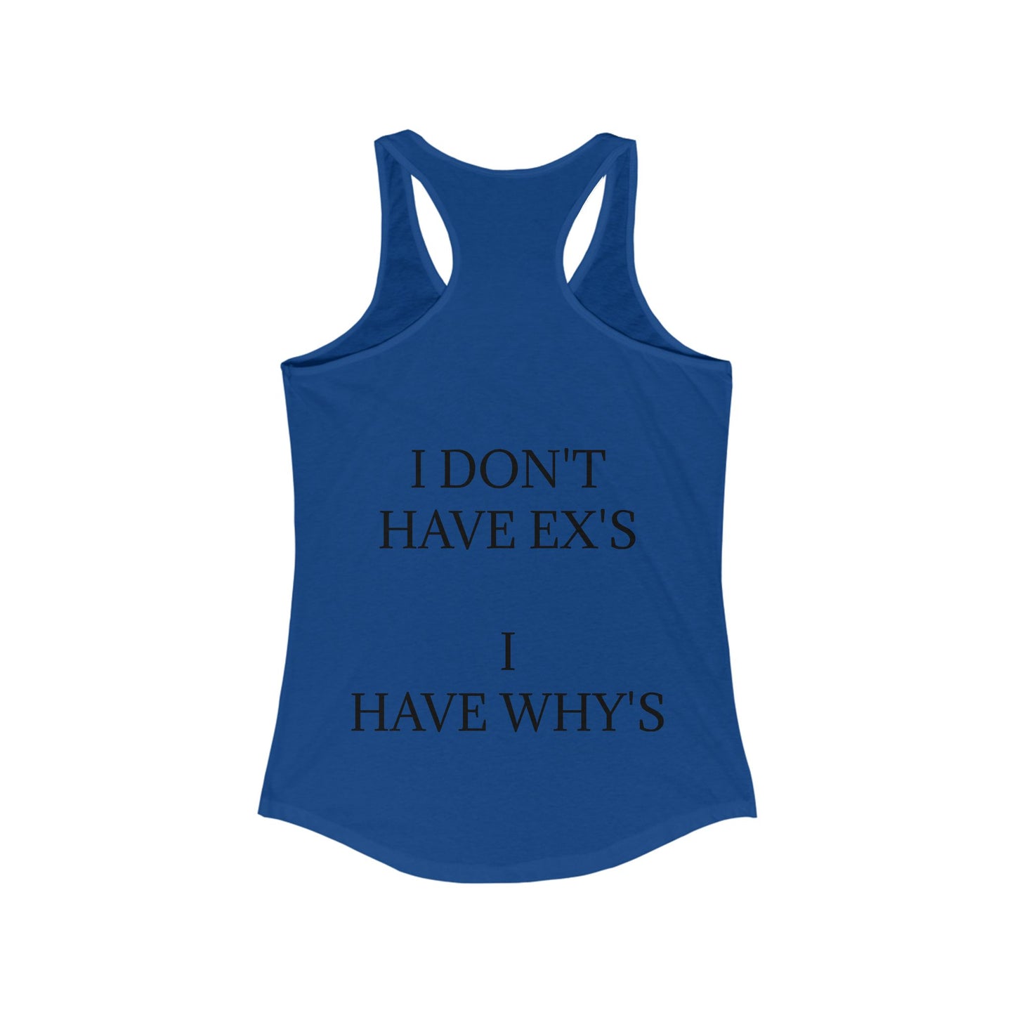 X's And Y's Women's Racerback Tank