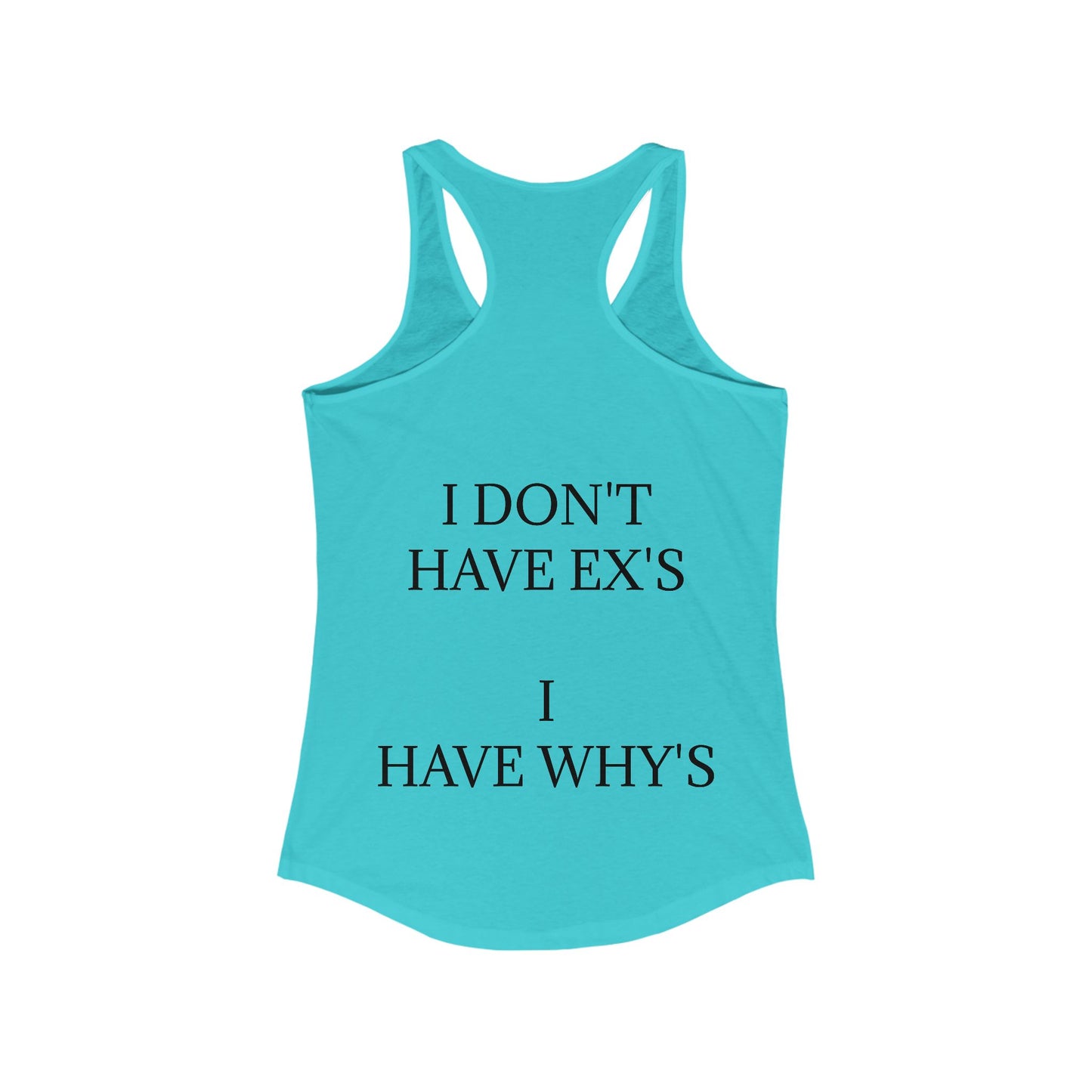 X's And Y's Women's Racerback Tank