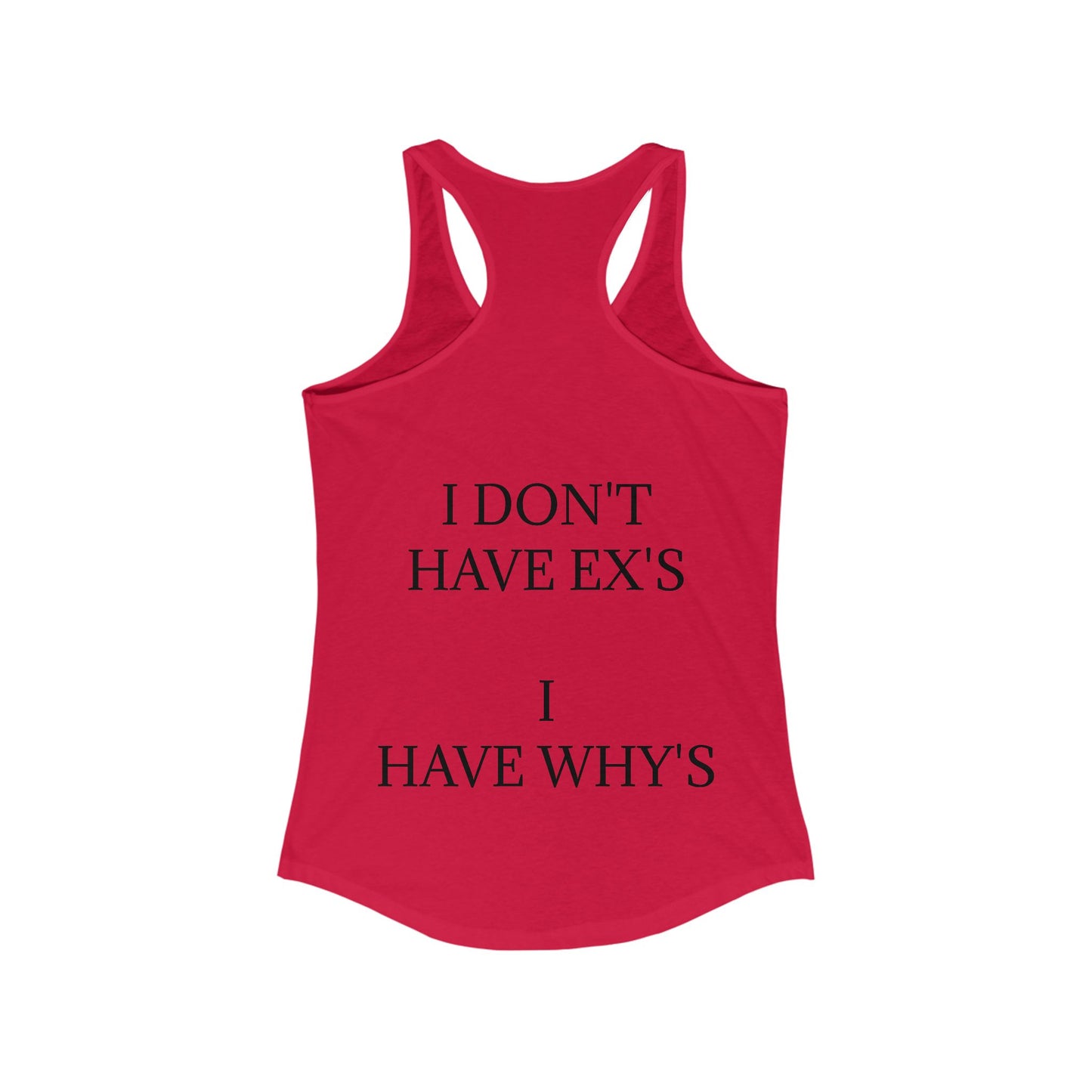 X's And Y's Women's Racerback Tank