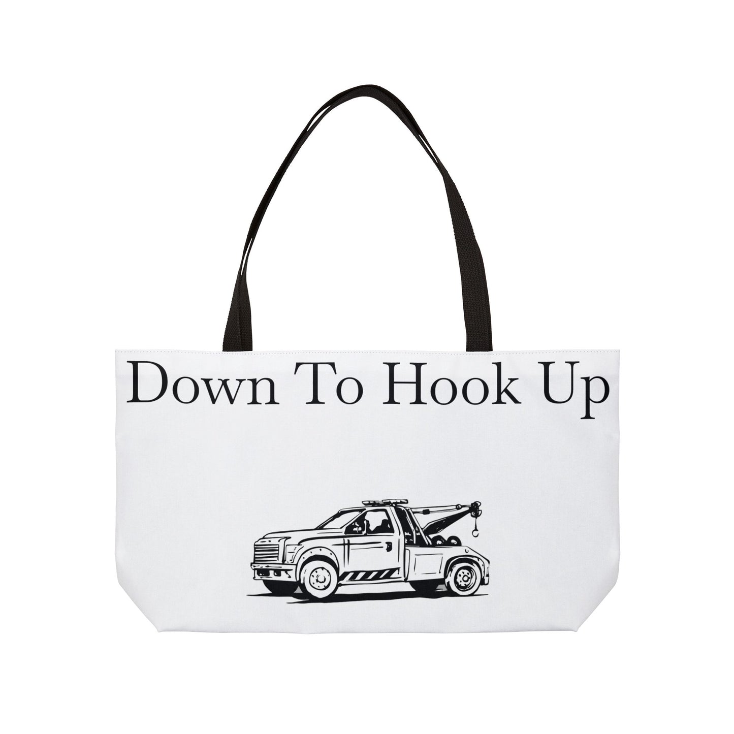 Down To Hook Up Weekender Tote Bag