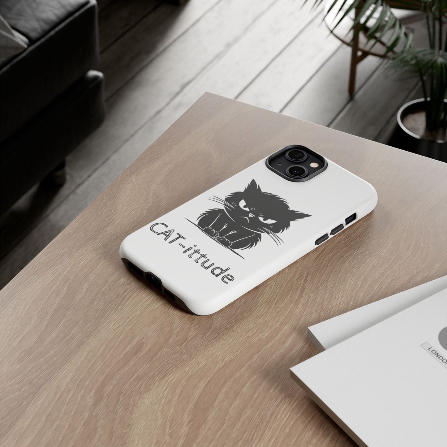 CAT-ittude iPhone Case