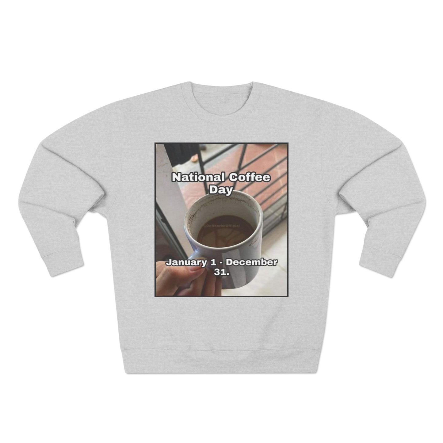 National Coffee Day Unisex Crewneck Sweatshirt