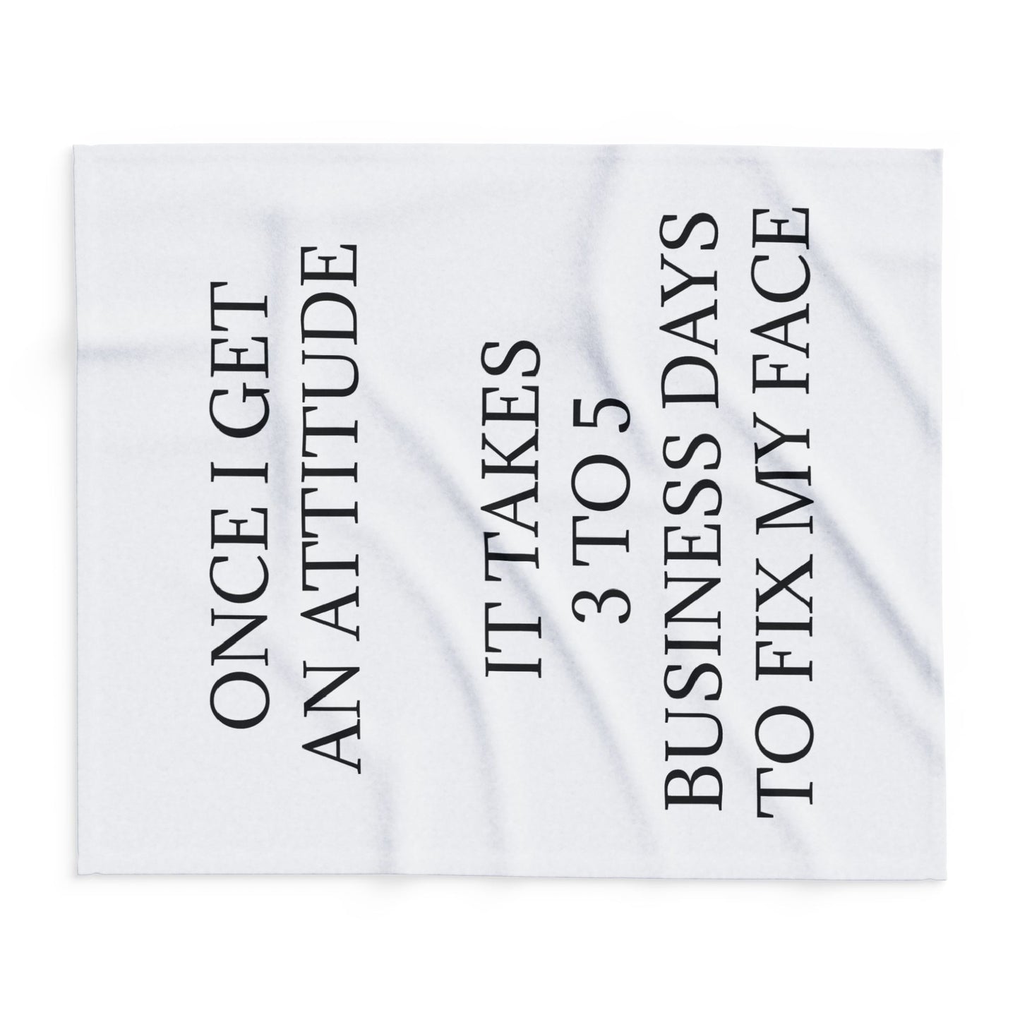 Fix My Face Arctic Fleece Blanket