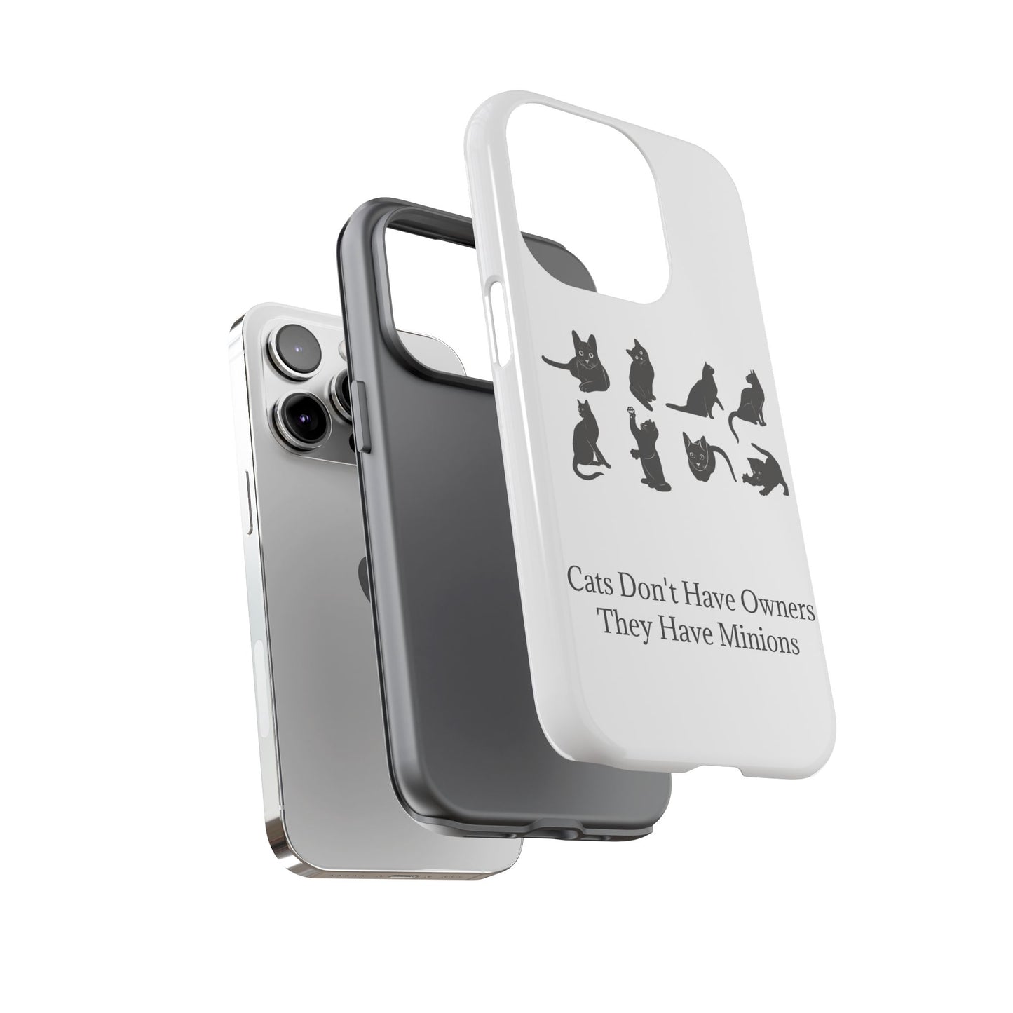 Cat Minions iPhone Case