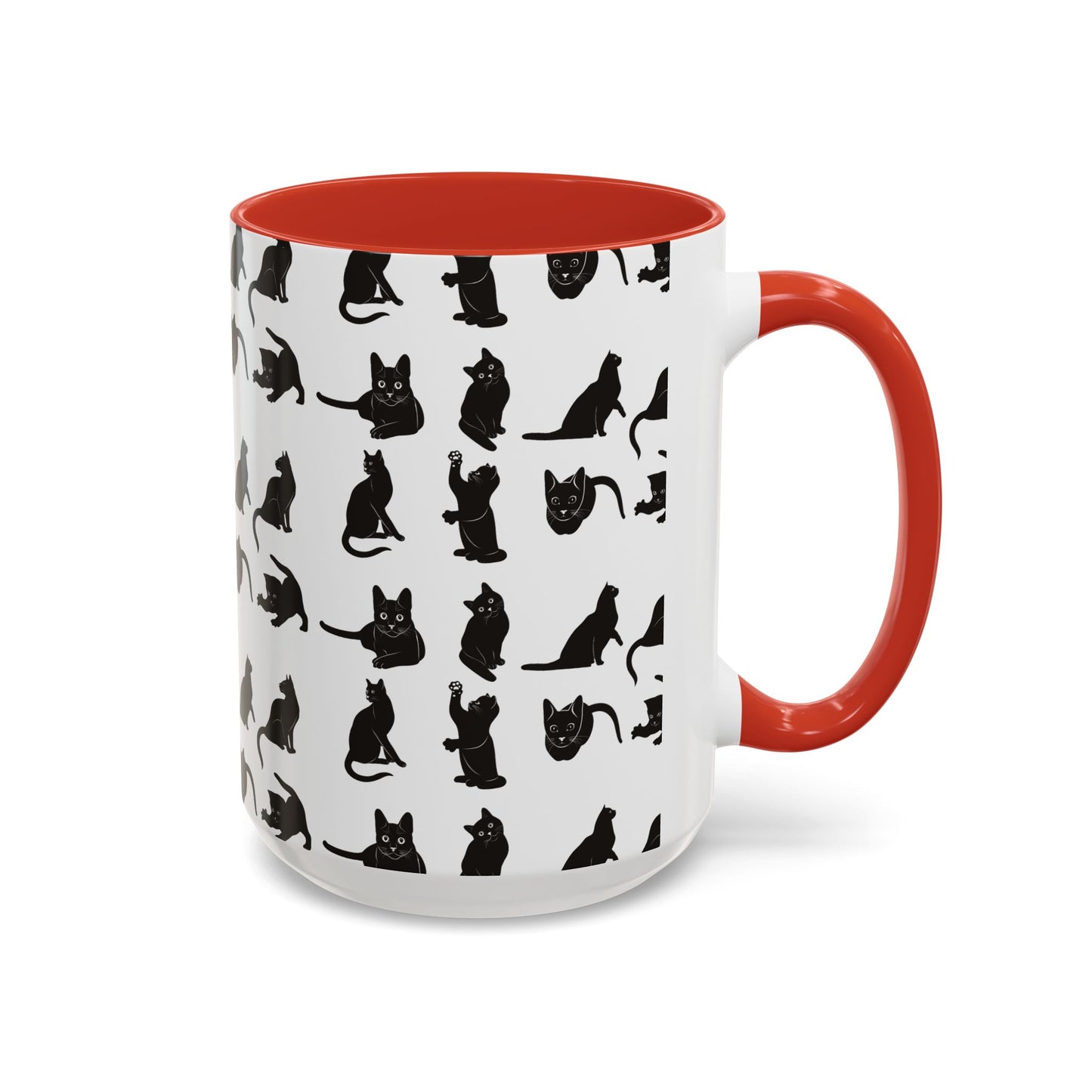 Cats 2-Tone Coffee Mug