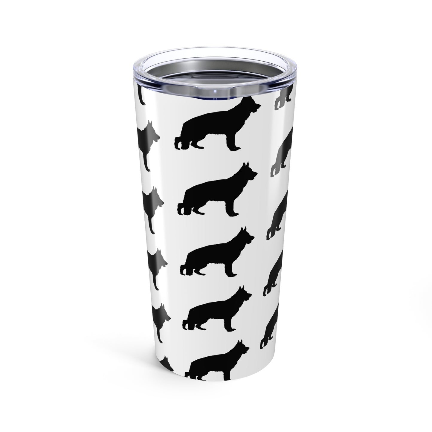German Shepherd Silhouette Tumbler