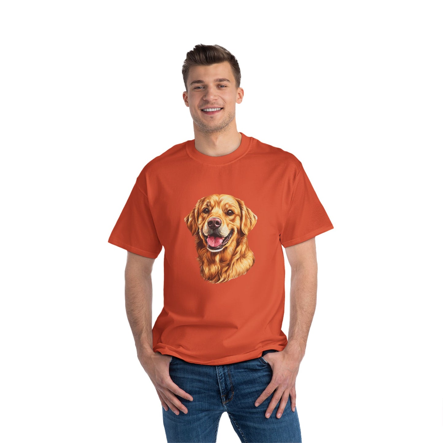 Golden Head Men's Short-Sleeve Crewneck Tee