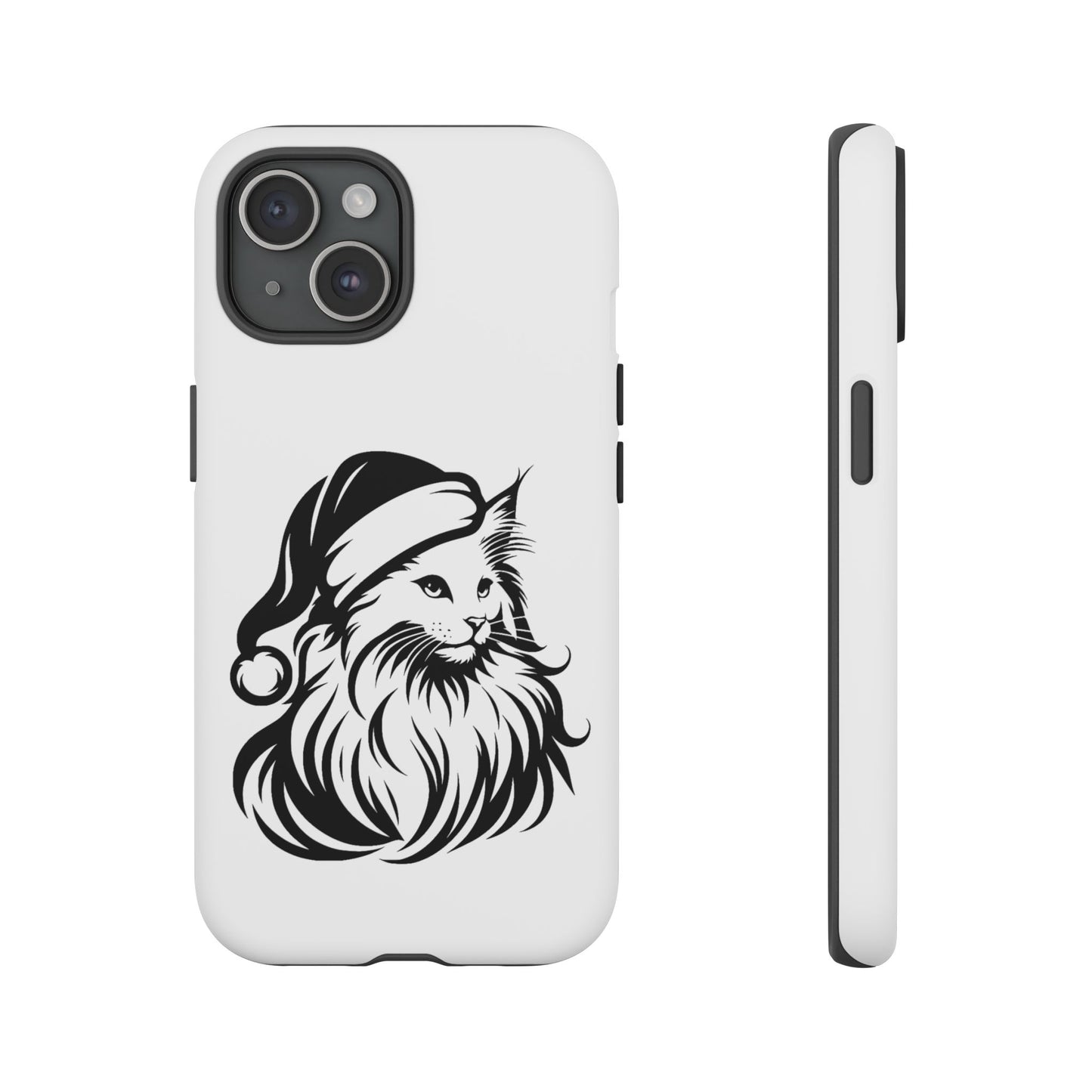Santa Paws Cat iPhone Case