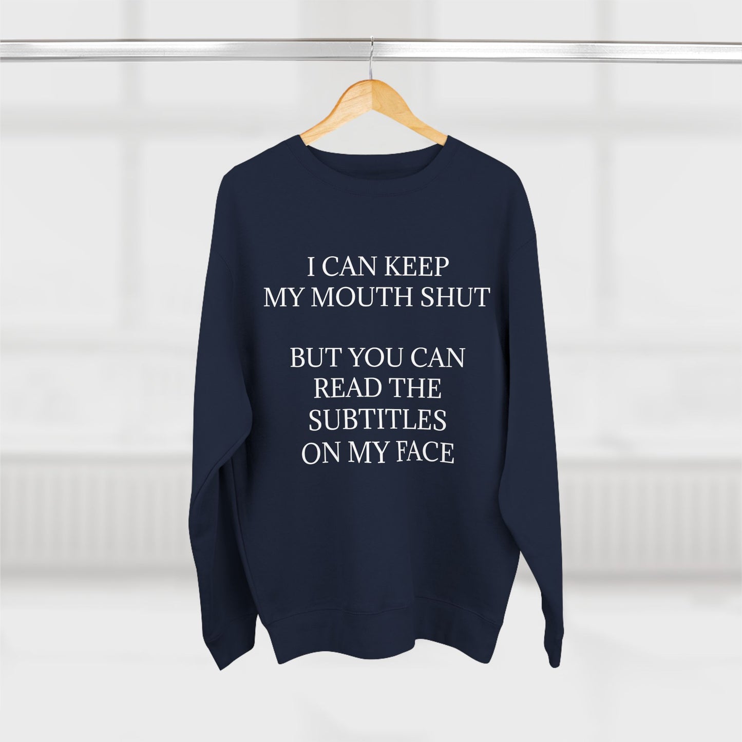 Subtitles Unisex Crewneck Sweatshirt