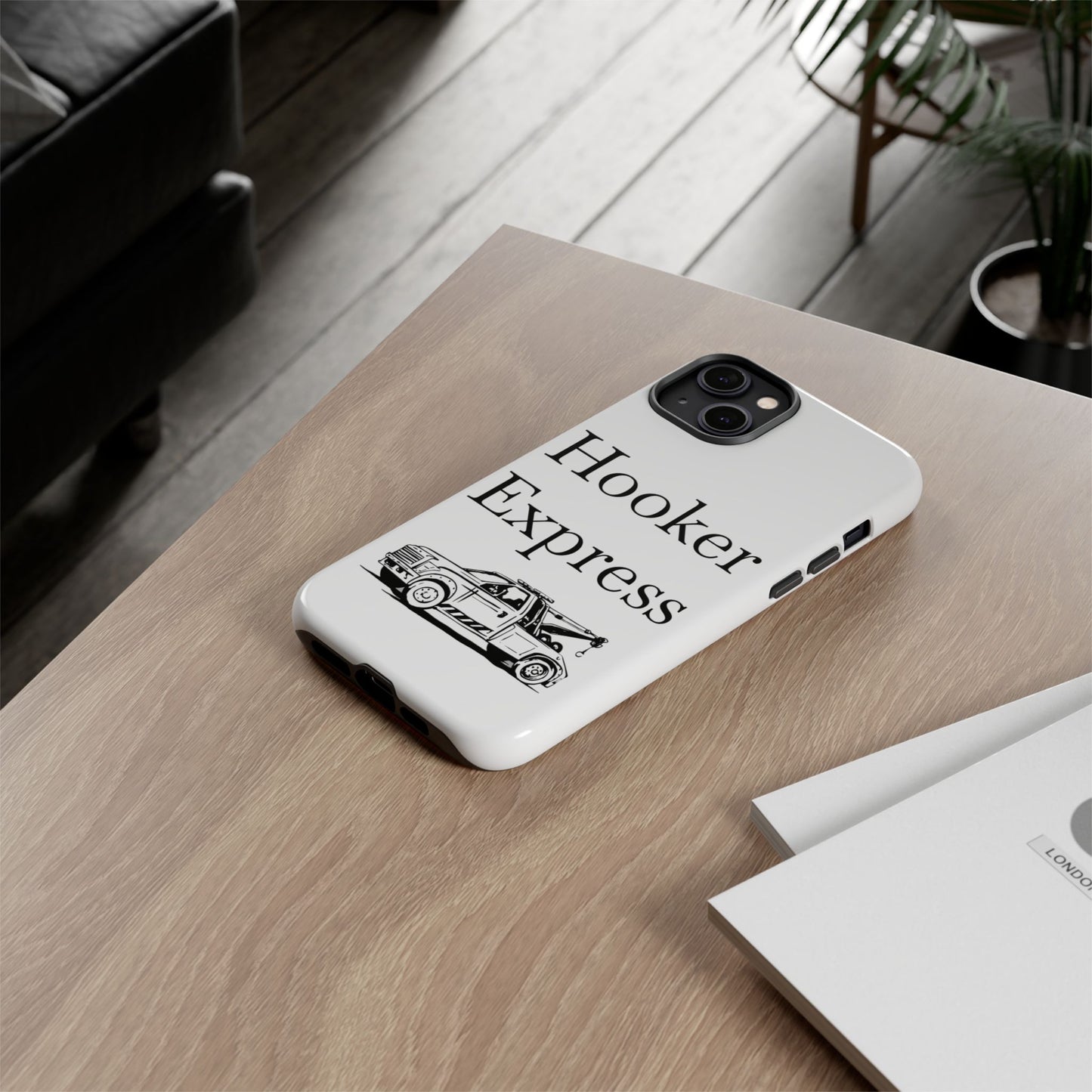 H**ker Express Wheel Lift Tow Truck iPhone Case