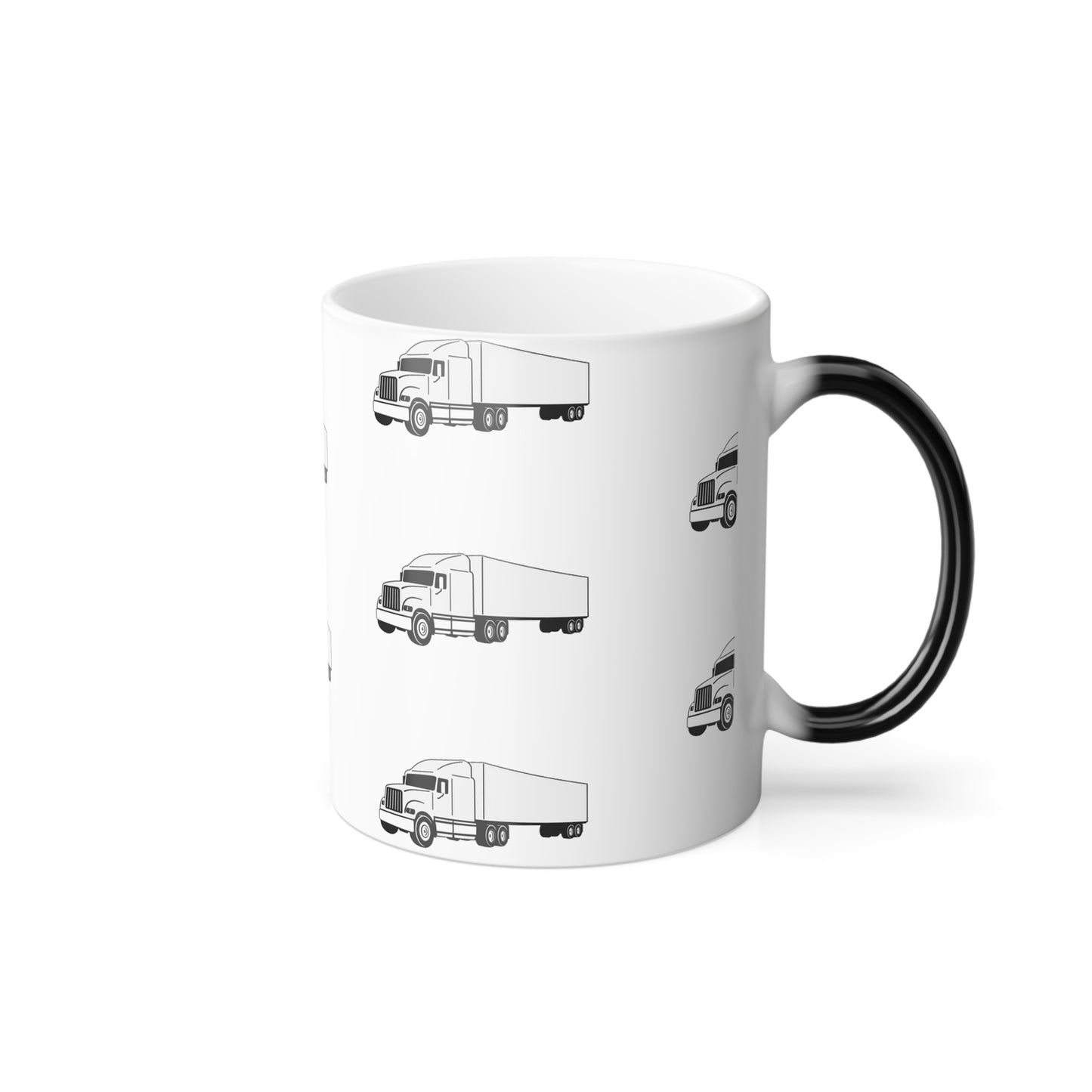Semi Truck Color Changing Mug