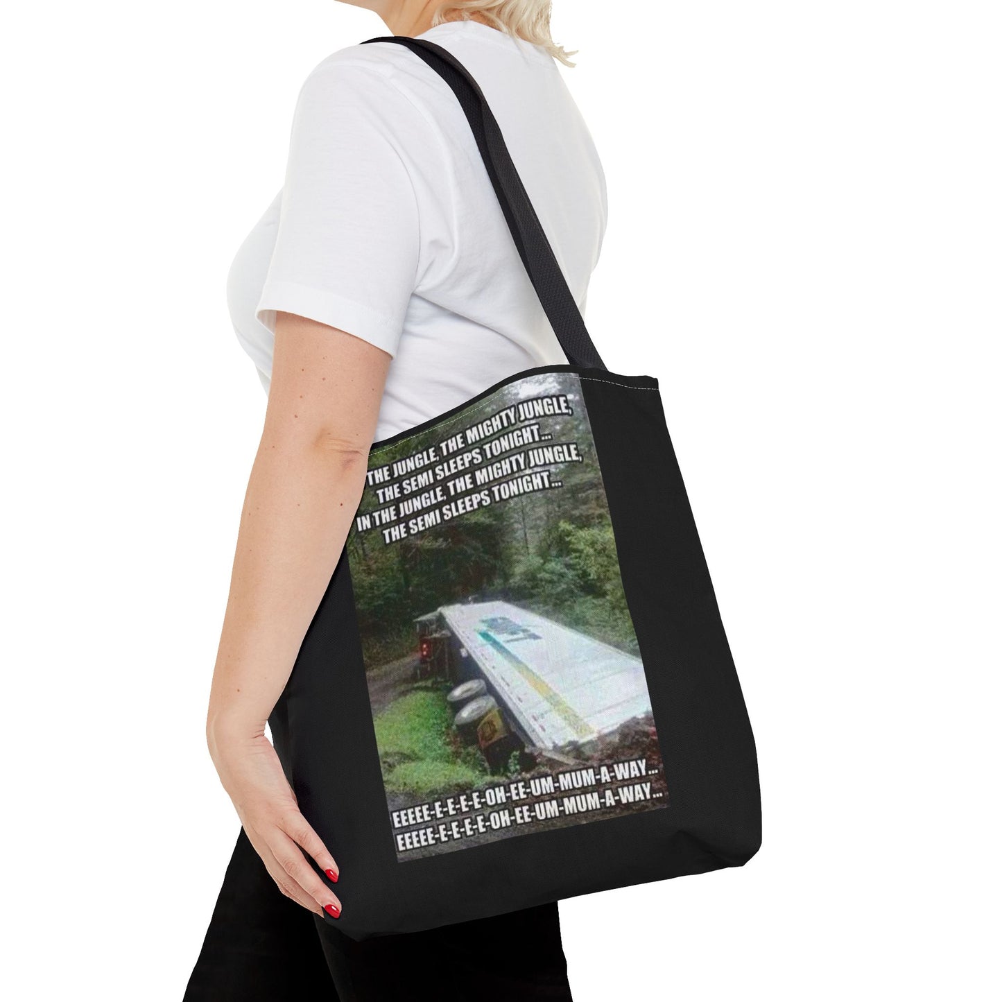 Semi Sleeps Tote Bag